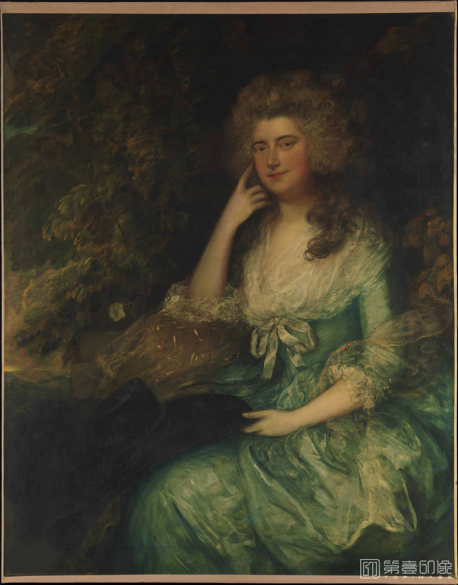 油画-托马斯·庚斯博罗 Thomas Gainsborough作品集-100