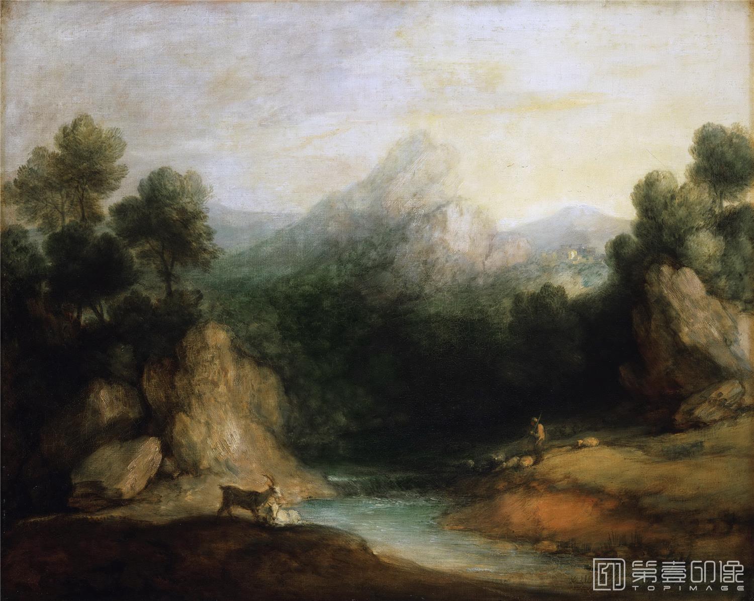 油画-托马斯·庚斯博罗 Thomas Gainsborough作品集-114