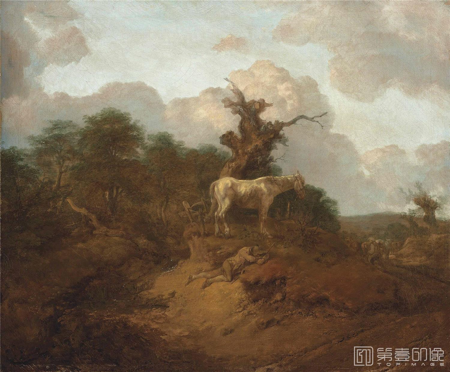油画-托马斯·庚斯博罗 Thomas Gainsborough作品集-123
