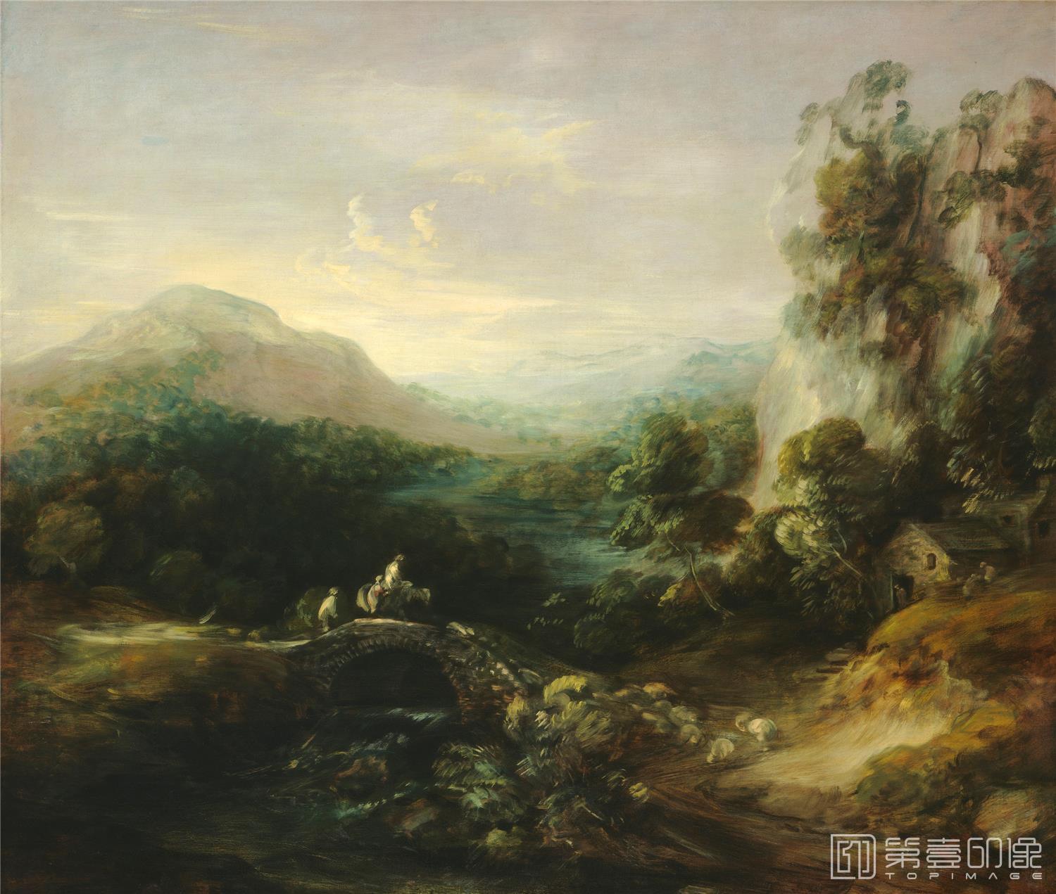 油画-托马斯·庚斯博罗 Thomas Gainsborough作品集-131