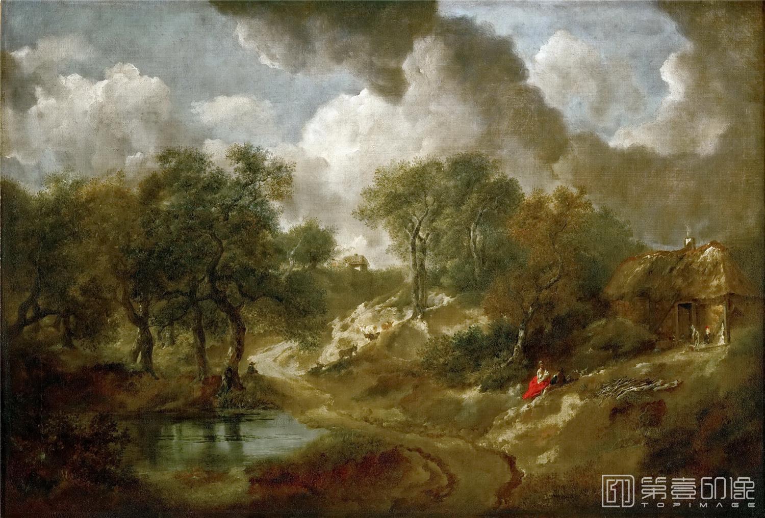 油画-托马斯·庚斯博罗 Thomas Gainsborough作品集-151