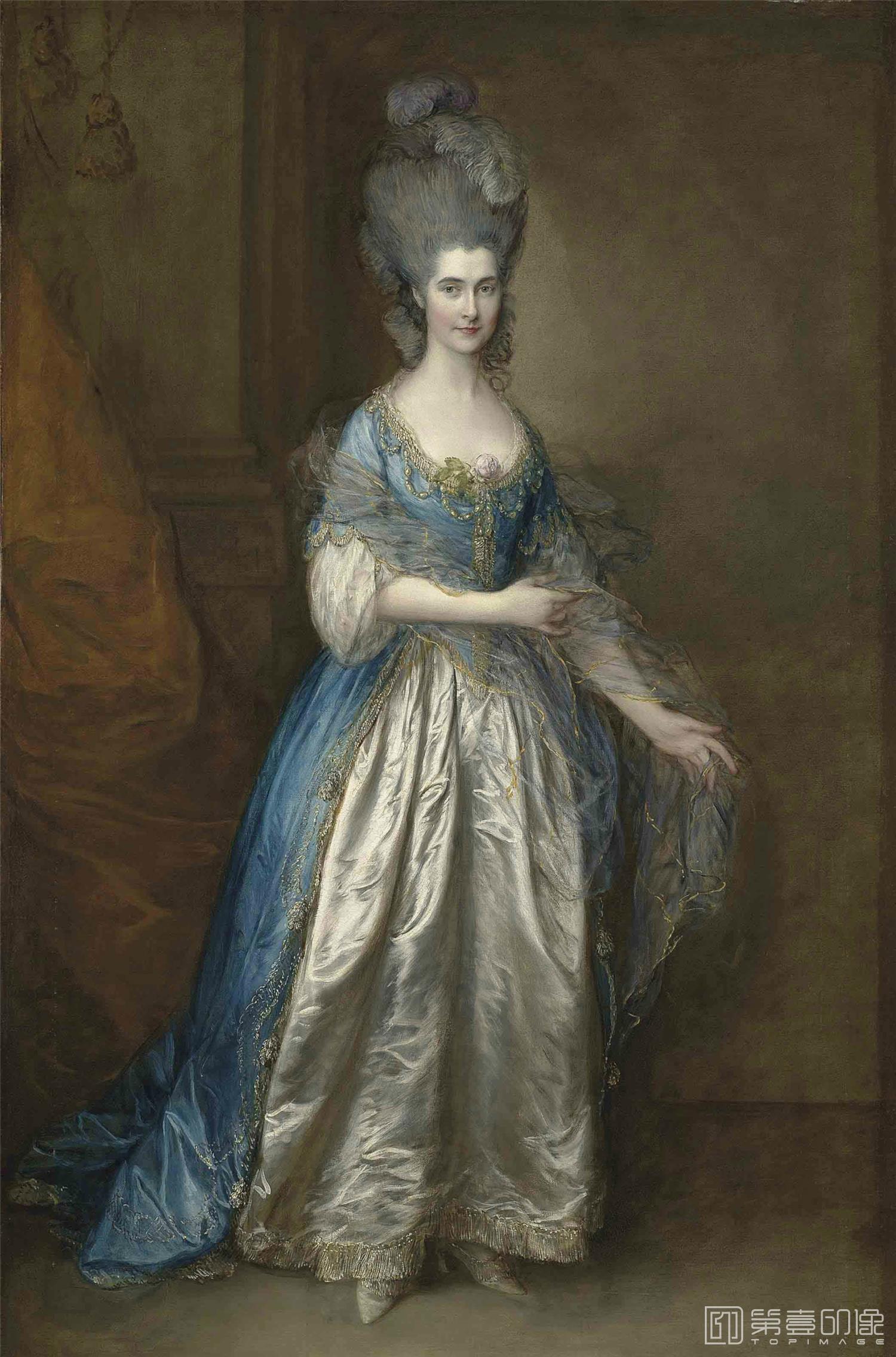 油画-托马斯·庚斯博罗 Thomas Gainsborough作品集-154
