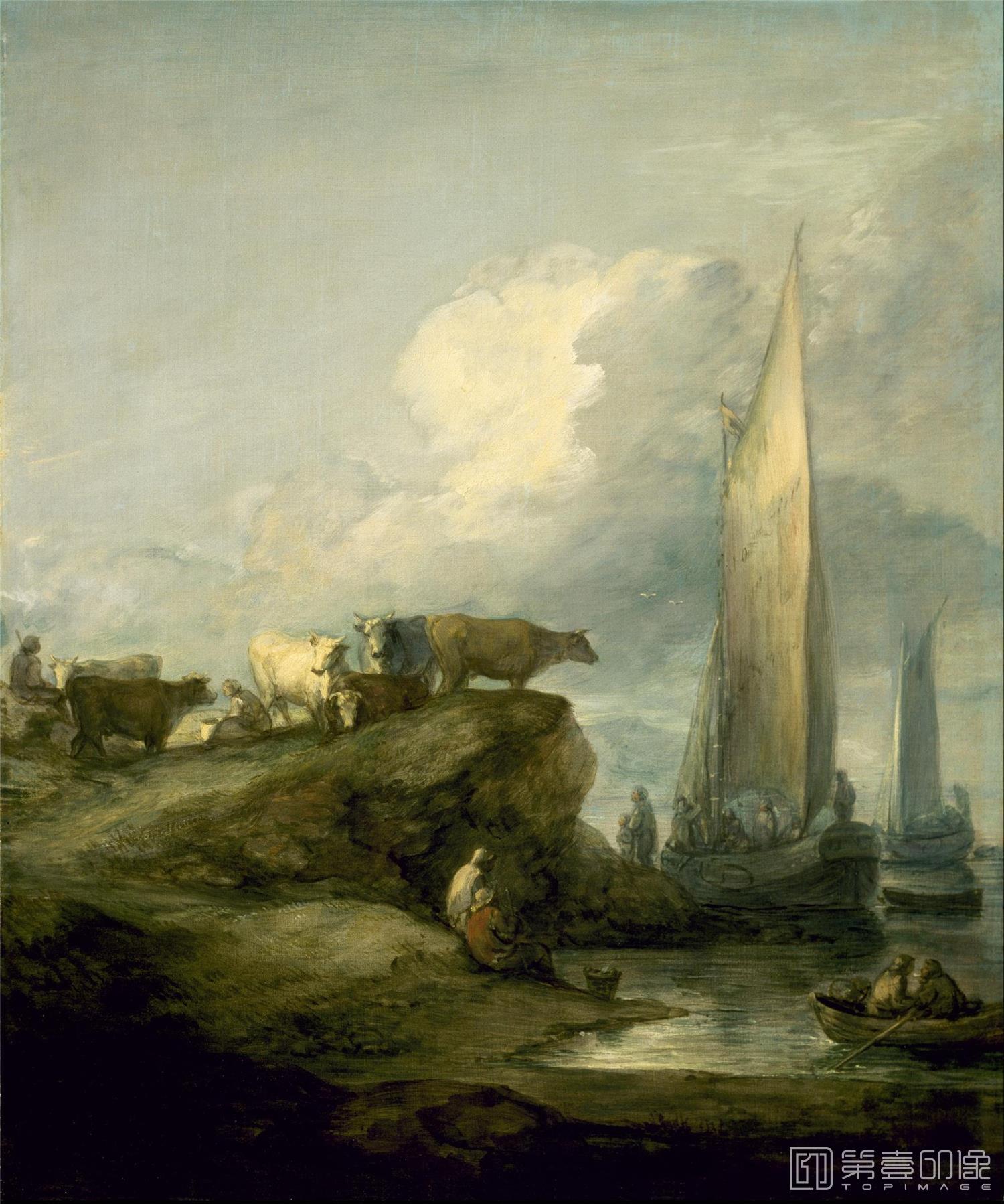 油画-托马斯·庚斯博罗 Thomas Gainsborough作品集-159