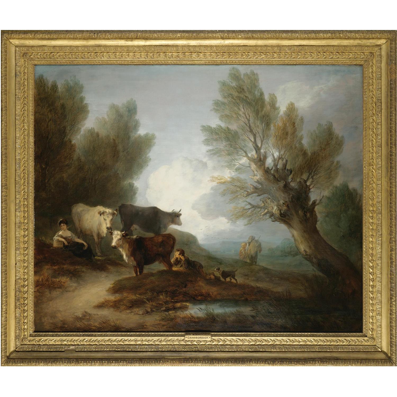 油画-托马斯·庚斯博罗 Thomas Gainsborough作品集-163