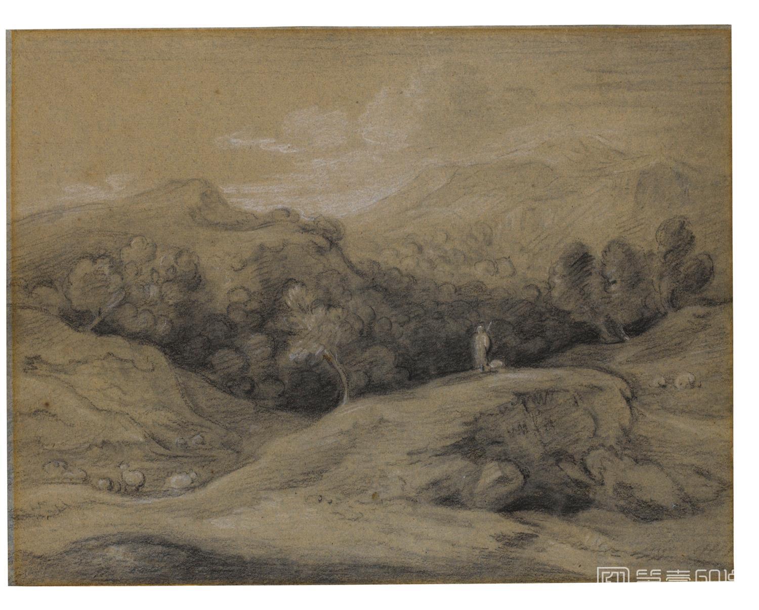 速写-托马斯·庚斯博罗 Thomas Gainsborough作品集-184