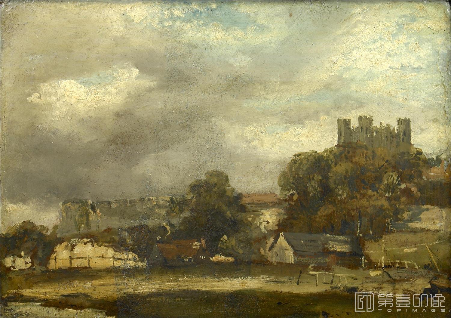 油画-约翰·康斯坦布尔 John Constable作品集-160