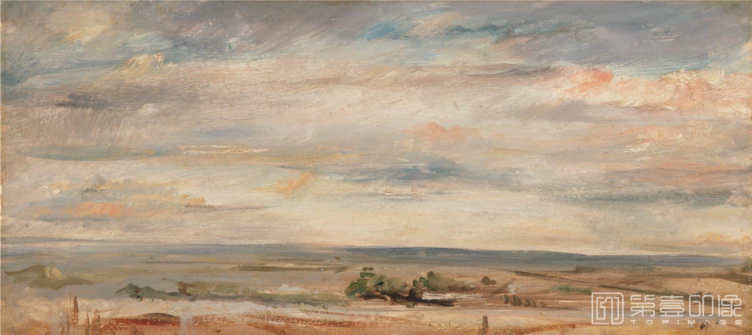 油画-约翰·康斯坦布尔 John Constable作品集-30