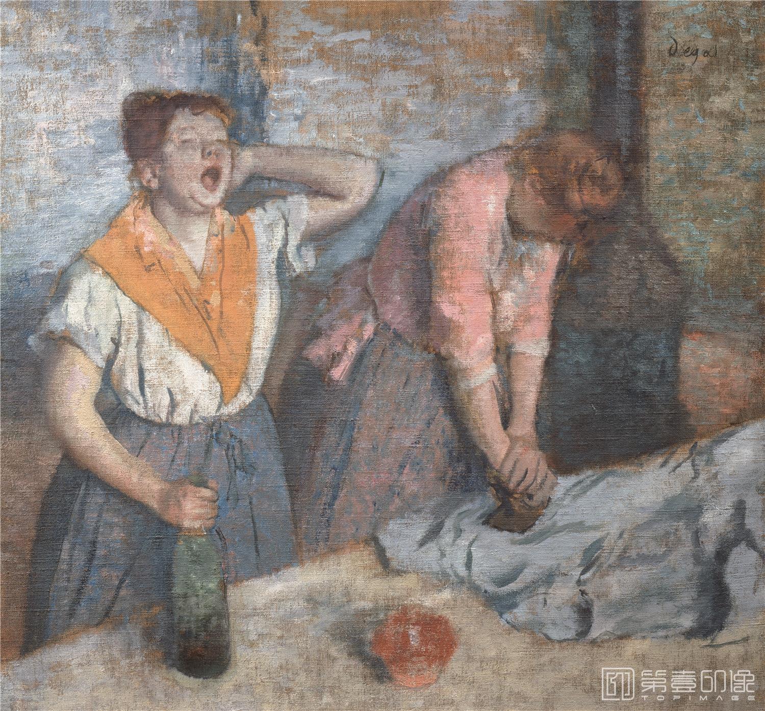 油画-埃德加·德加 Edgar Hilaire Germain de Gas作品集-004