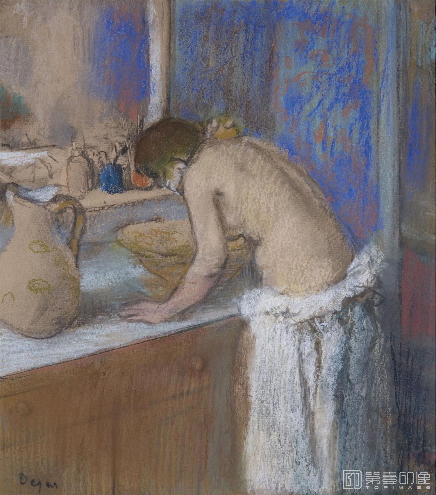 油画-埃德加·德加 Edgar Hilaire Germain de Gas作品集-175