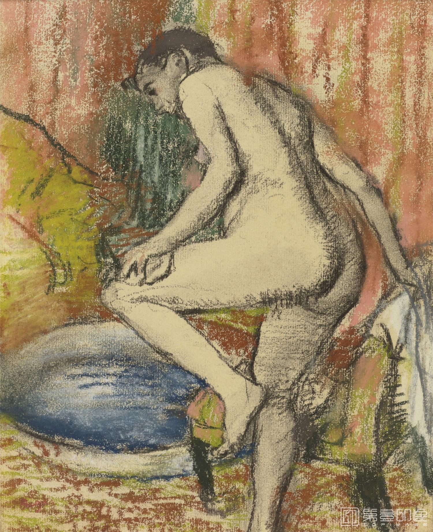 油画-埃德加·德加 Edgar Hilaire Germain de Gas作品集-186