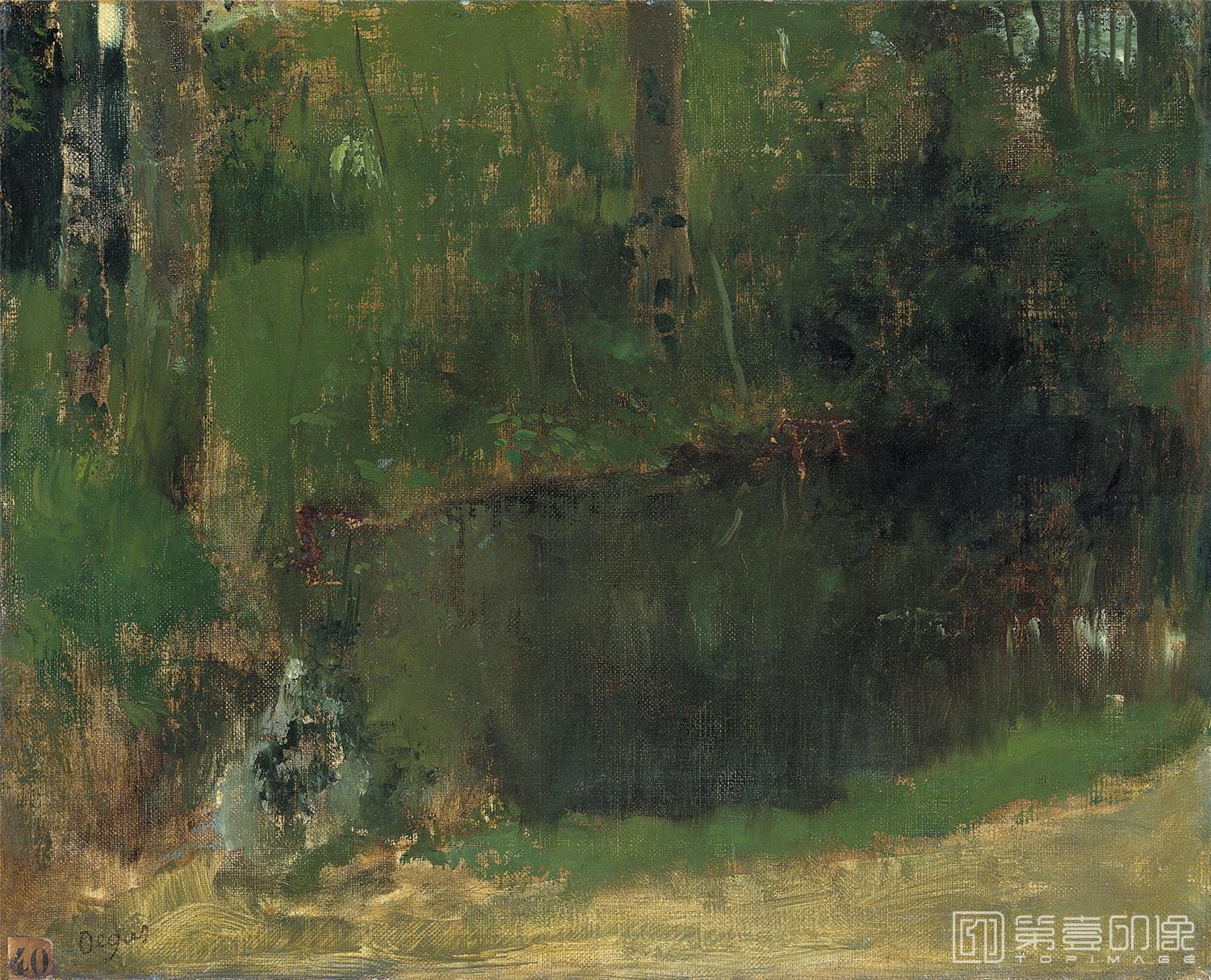 油画-埃德加·德加 Edgar Hilaire Germain de Gas作品集-189