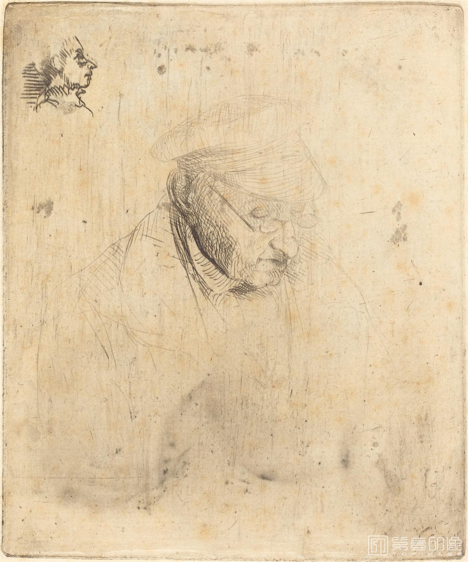 速写-埃德加·德加 Edgar Hilaire Germain de Gas作品集-266