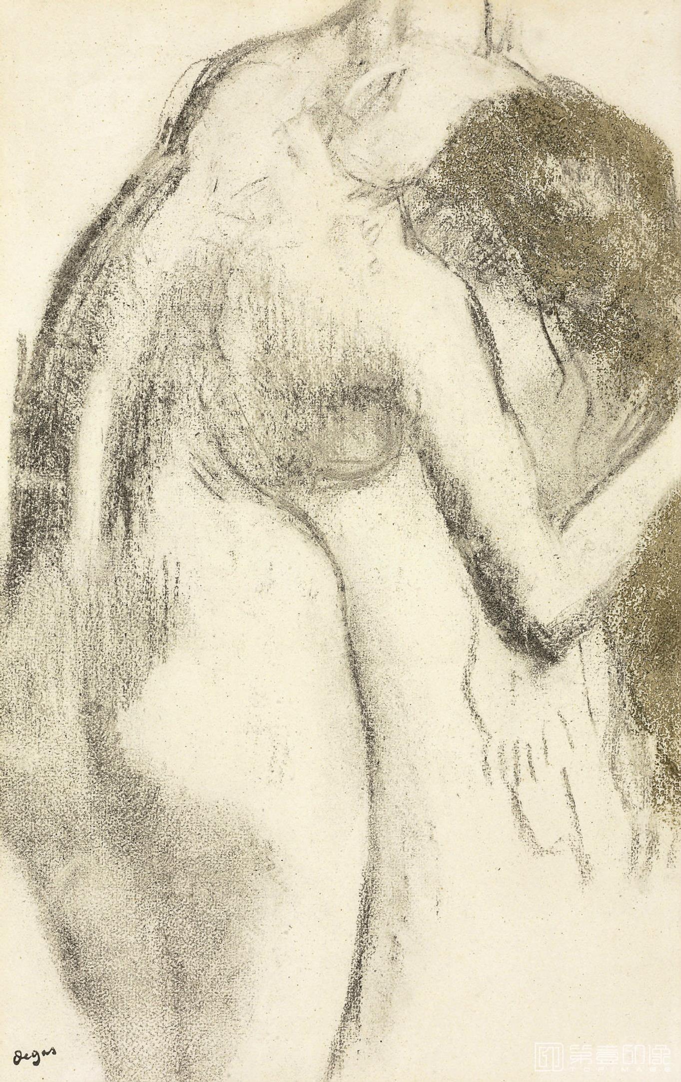 速写-埃德加·德加 Edgar Hilaire Germain de Gas作品集-322