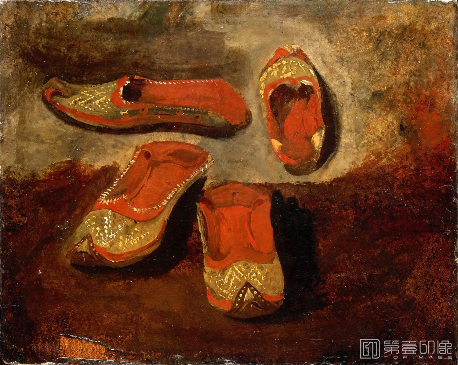 油画-德拉克罗瓦 Eugène Delacroix作品集-034