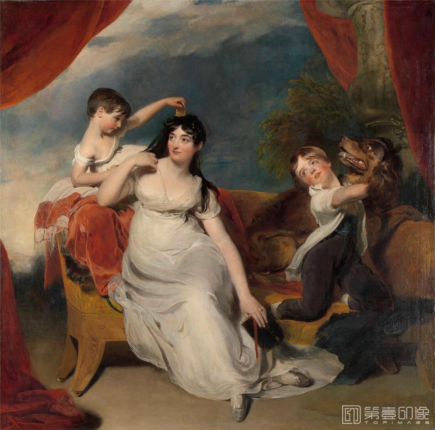 油画-托马斯.劳伦斯 Sir Thomas Lawrence作品集-094