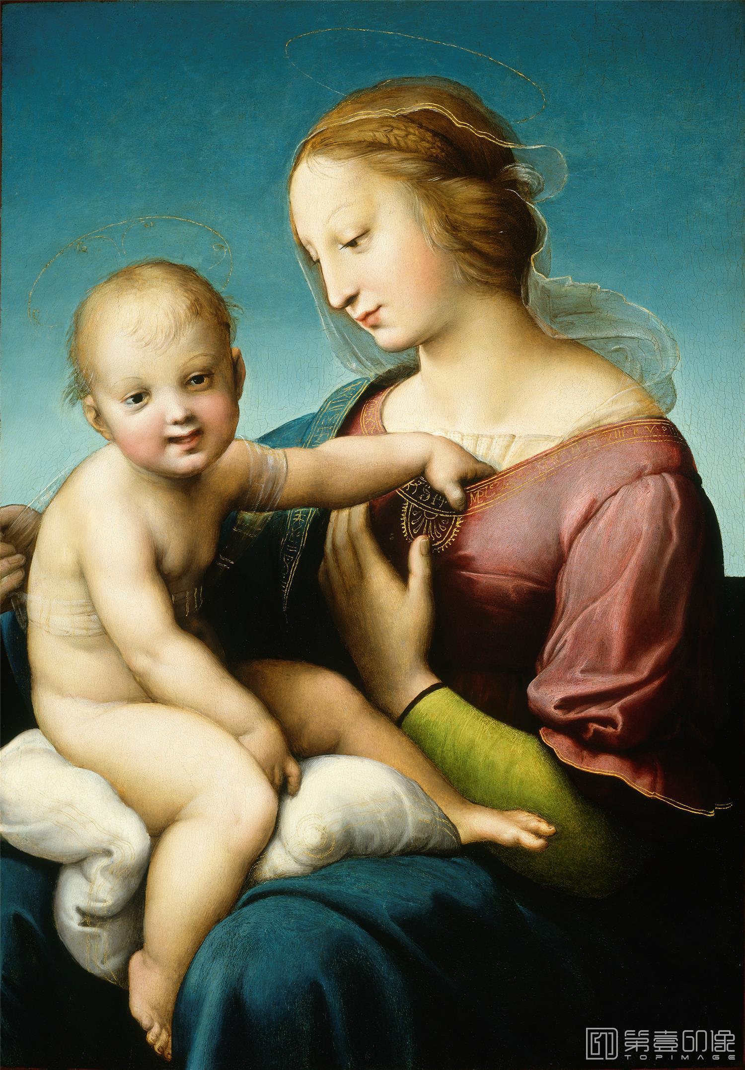 油画-拉斐尔·圣齐奥 Raphael Sanzio作品集-052