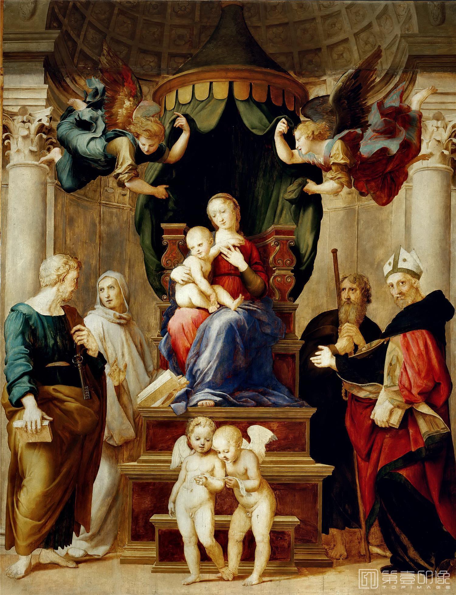 油画-拉斐尔·圣齐奥 Raphael Sanzio作品集-169