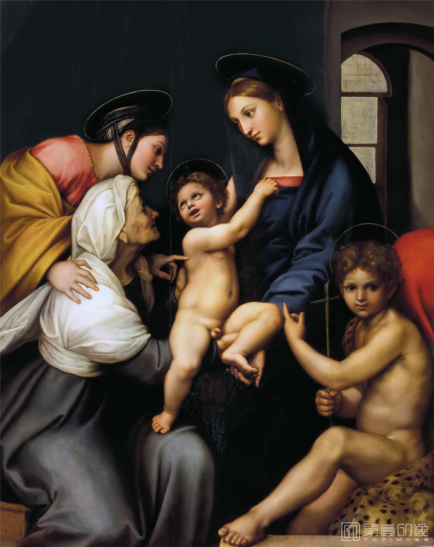 拉斐尔·圣齐奥Raphael Sanzio作品集-170-Raffaello Sanzio-油画作品-第 