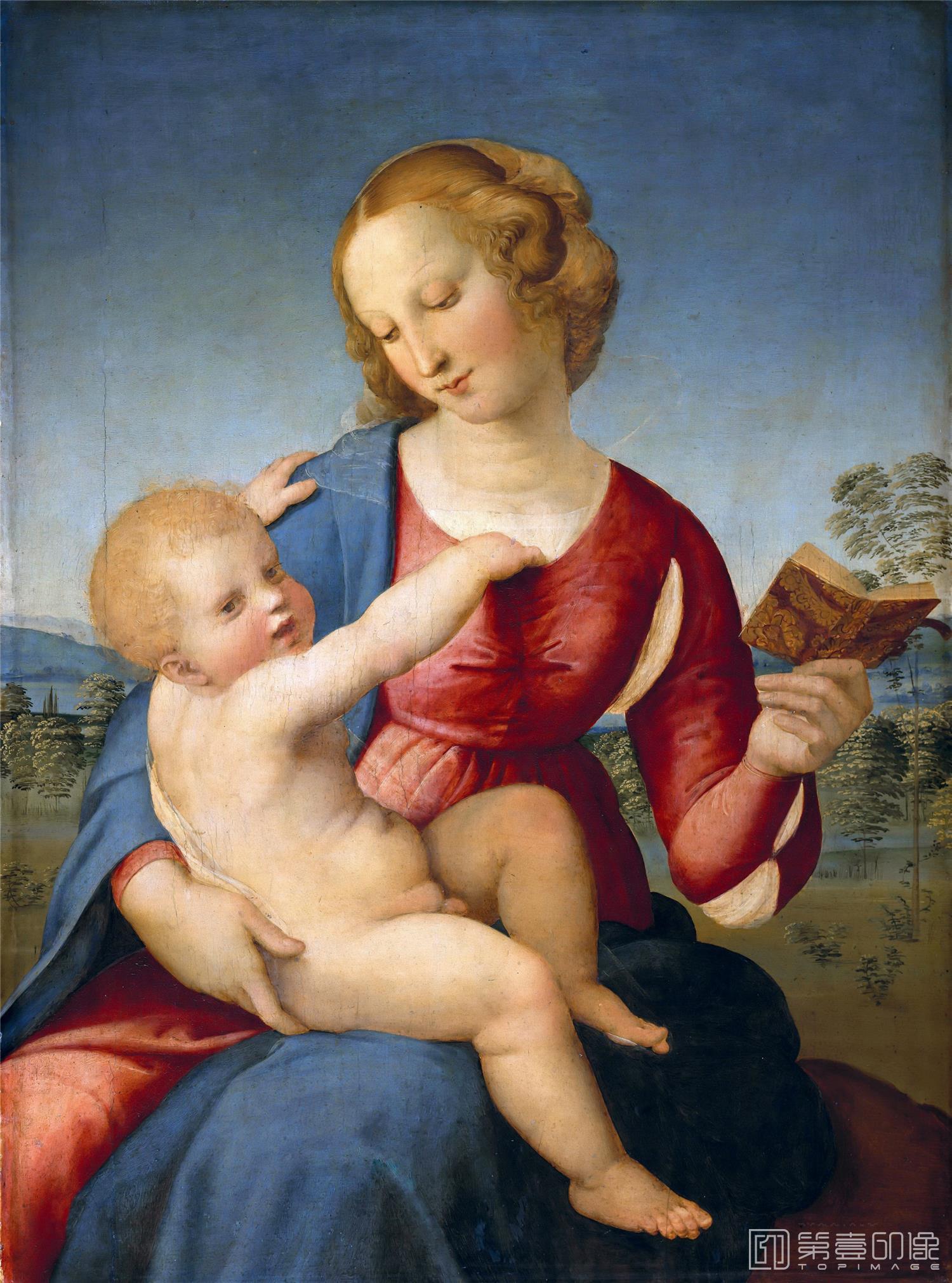 油画-拉斐尔·圣齐奥 Raphael Sanzio作品集-178