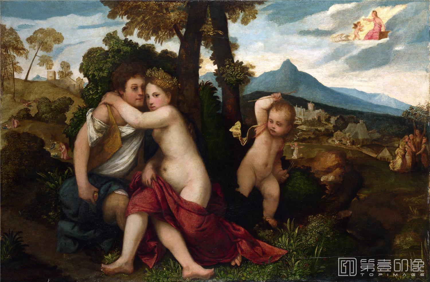 油画-提香·韦切利奥 Titian Vecellio/Tiziano Vecellio作品集-002