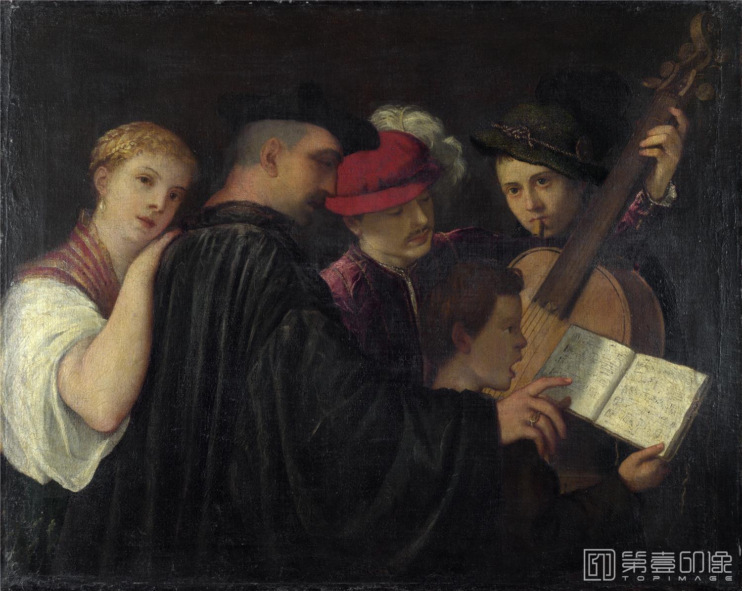 油画-提香·韦切利奥 Titian Vecellio/Tiziano Vecellio作品集-010