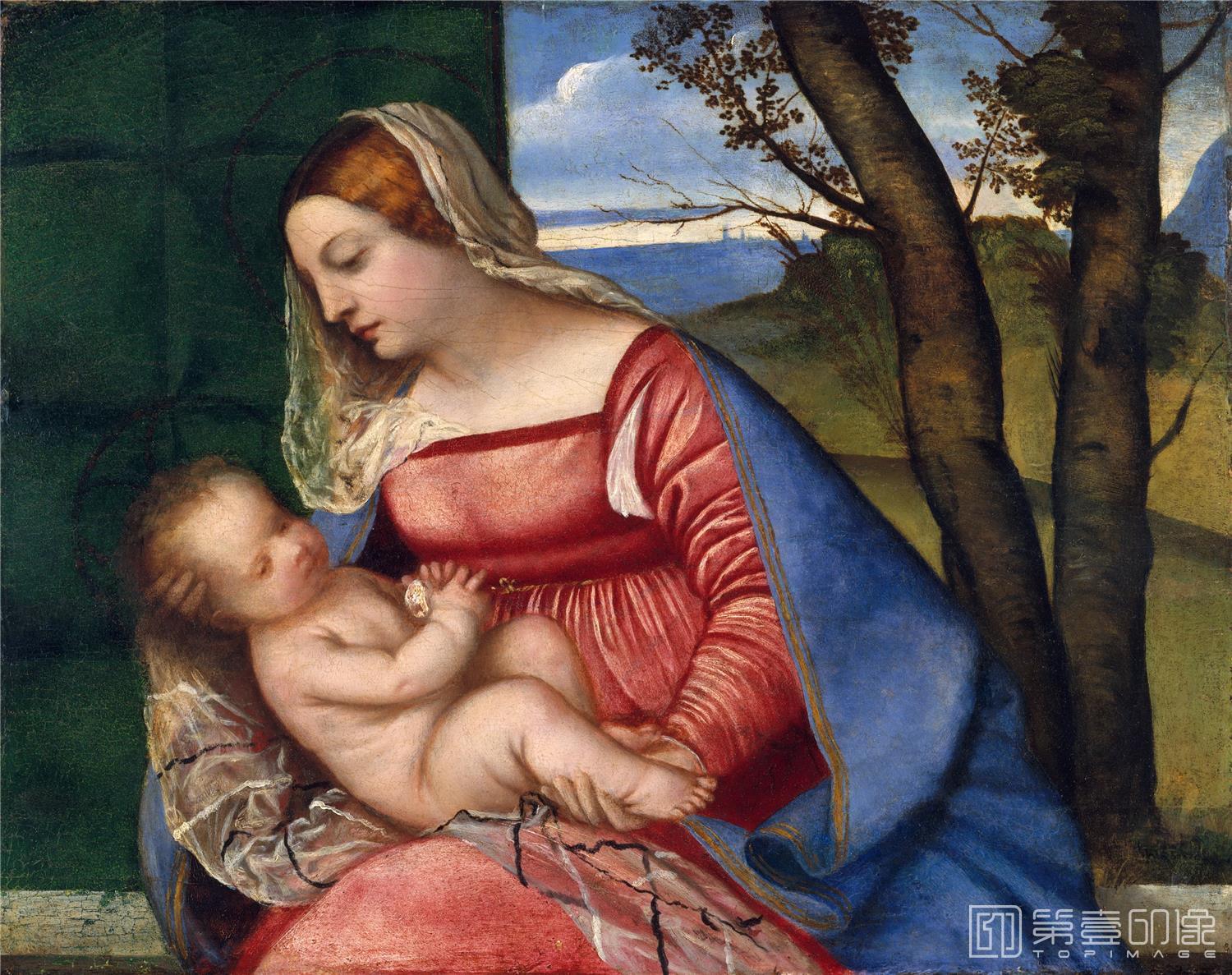 油画-提香·韦切利奥 Titian Vecellio/Tiziano Vecellio作品集-033
