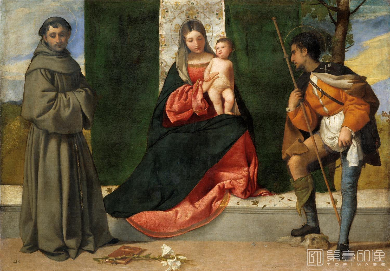 油画-提香·韦切利奥 Titian Vecellio/Tiziano Vecellio作品集-099