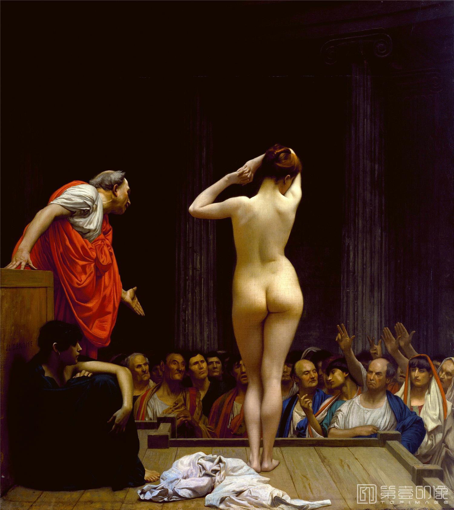 油画-让·莱昂·杰罗姆 Jean-Leon Gerome作品集-039