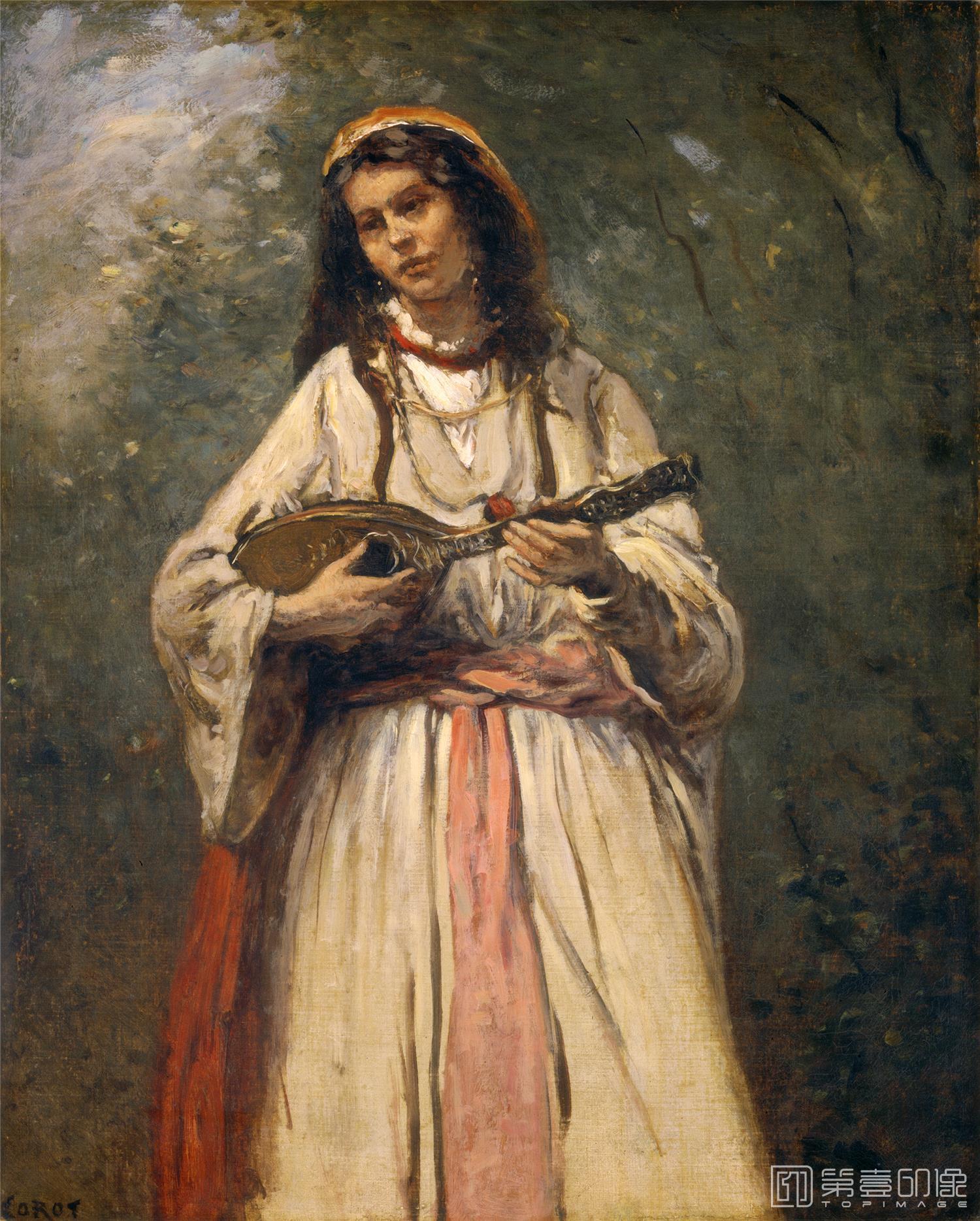 油画-柯罗 Jean Baptiste Camille Corot作品集-183