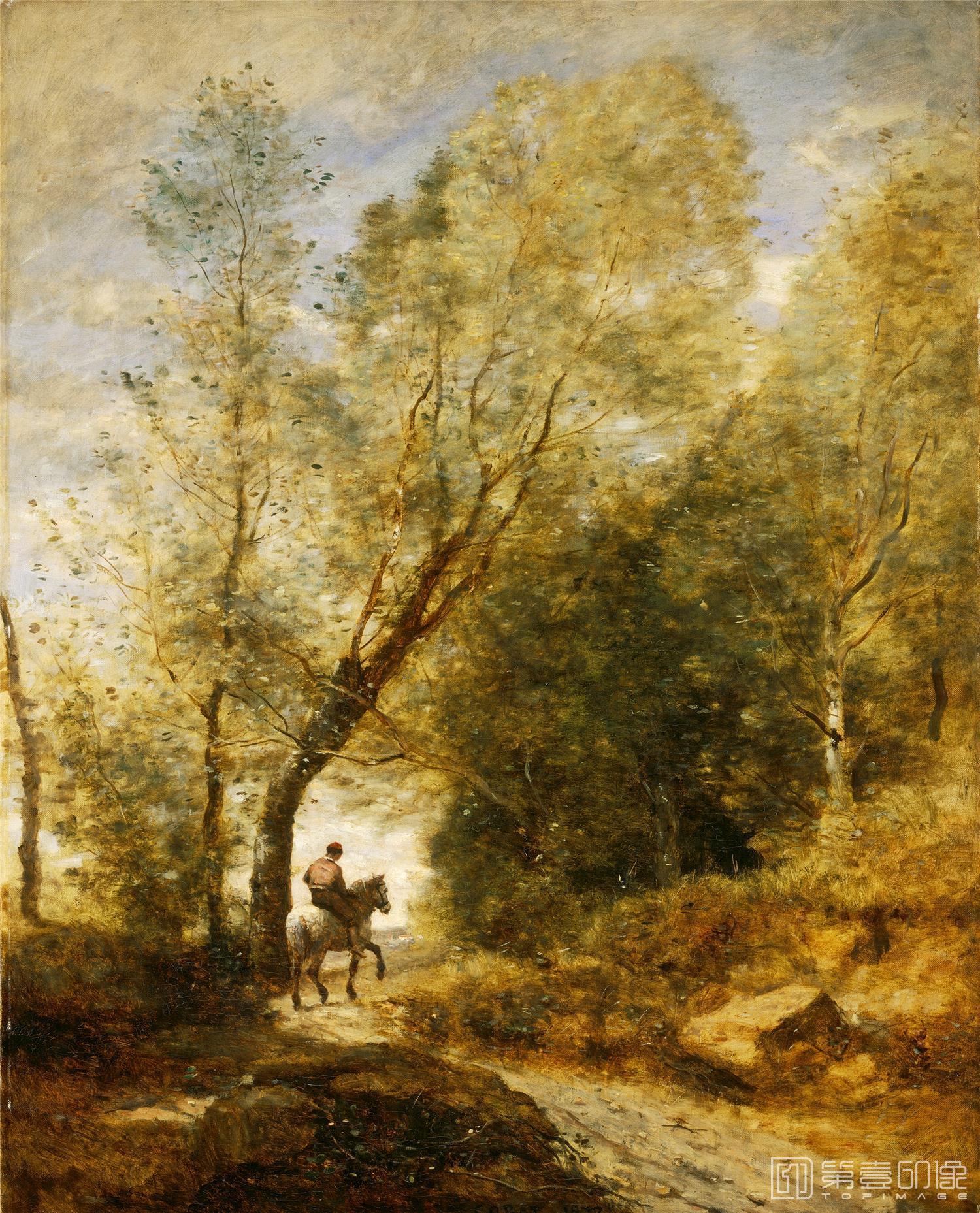 油画-柯罗 Jean Baptiste Camille Corot作品集-184