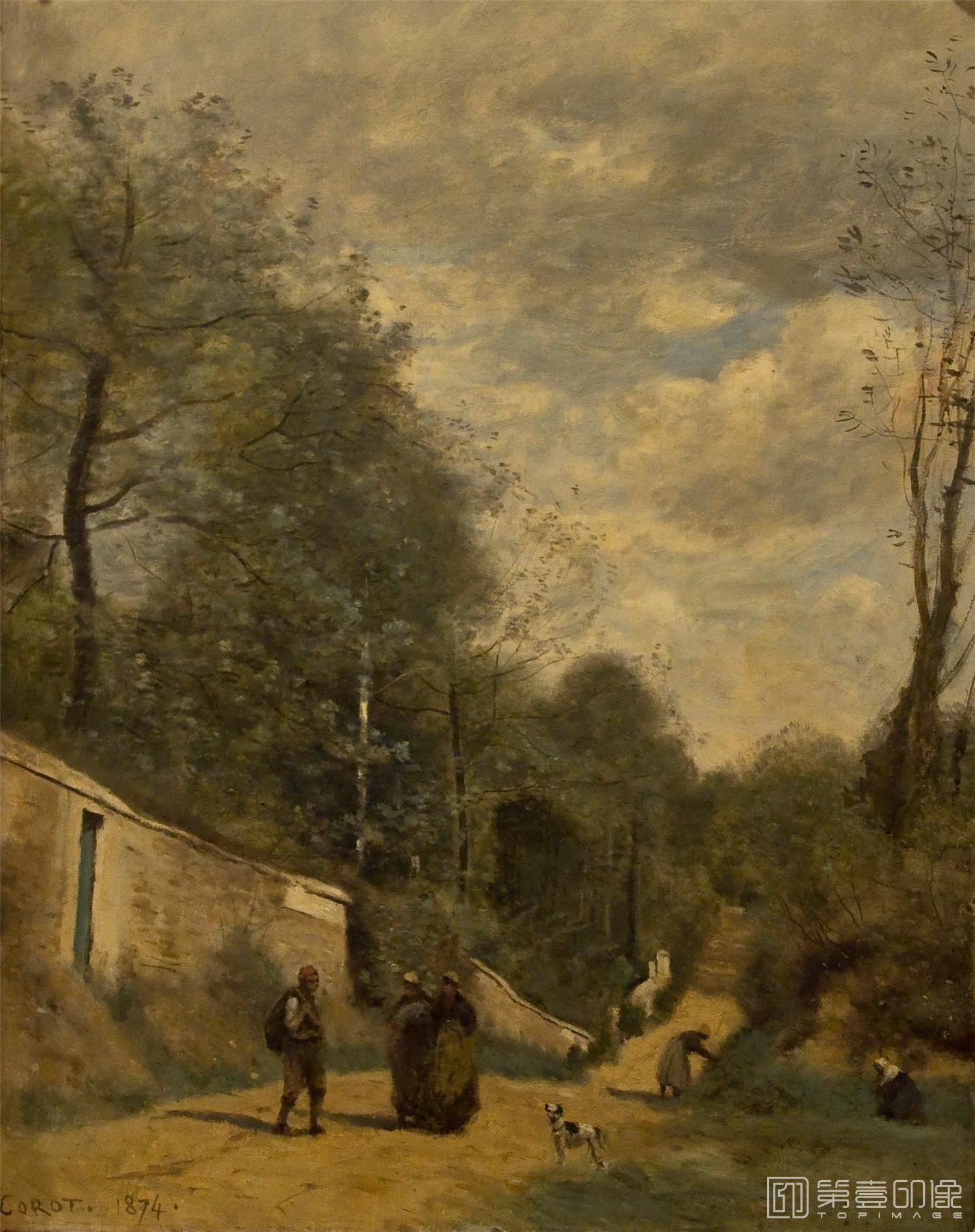 油画-柯罗 Jean Baptiste Camille Corot作品集-225