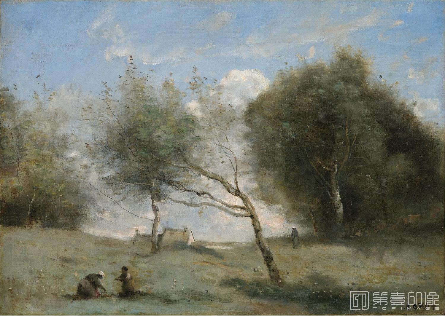 油画-柯罗 Jean Baptiste Camille Corot作品集-260