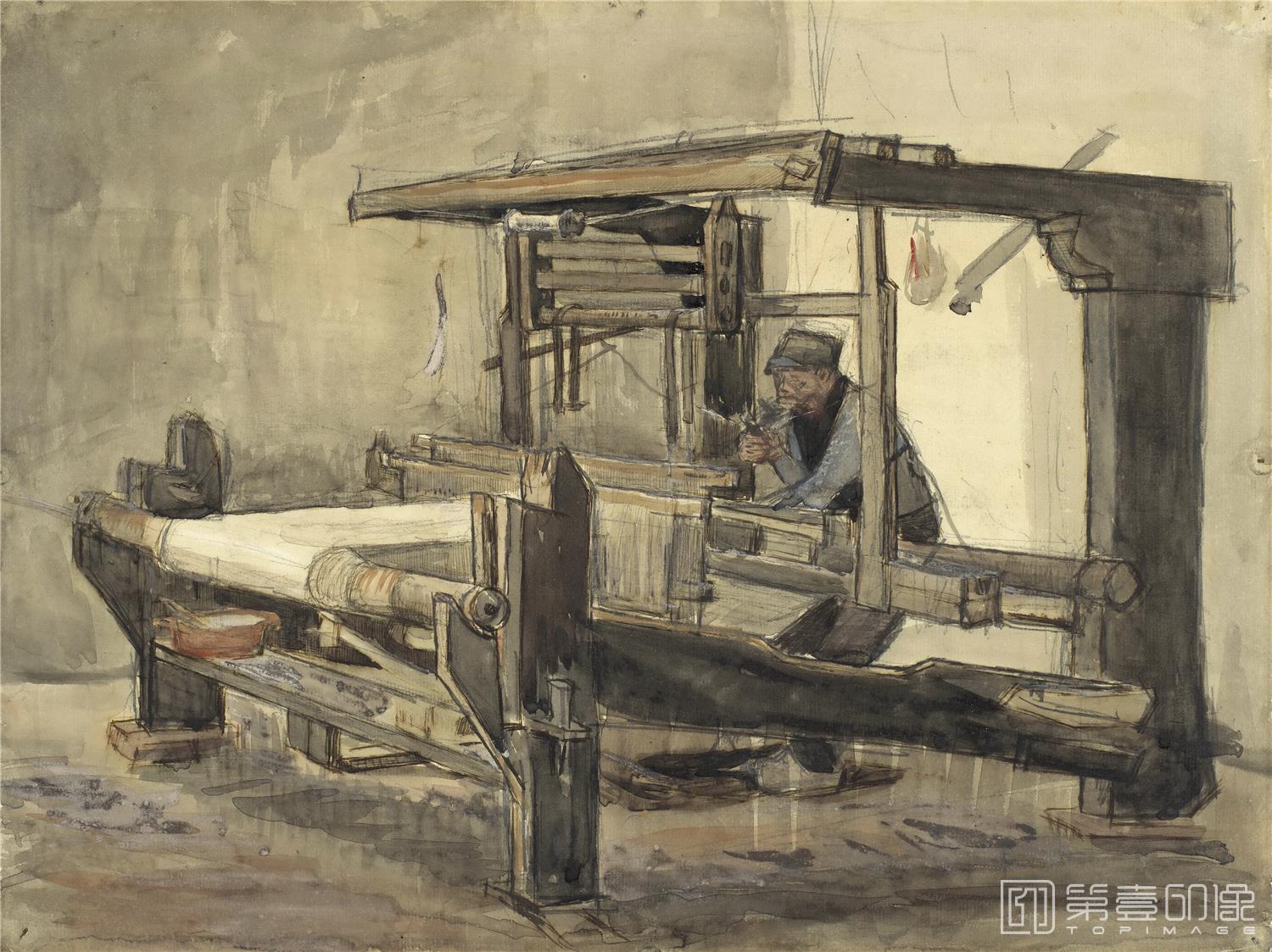 油画-文森特·威廉·梵高 Vincent Willem van Gogh-Weaver77-604