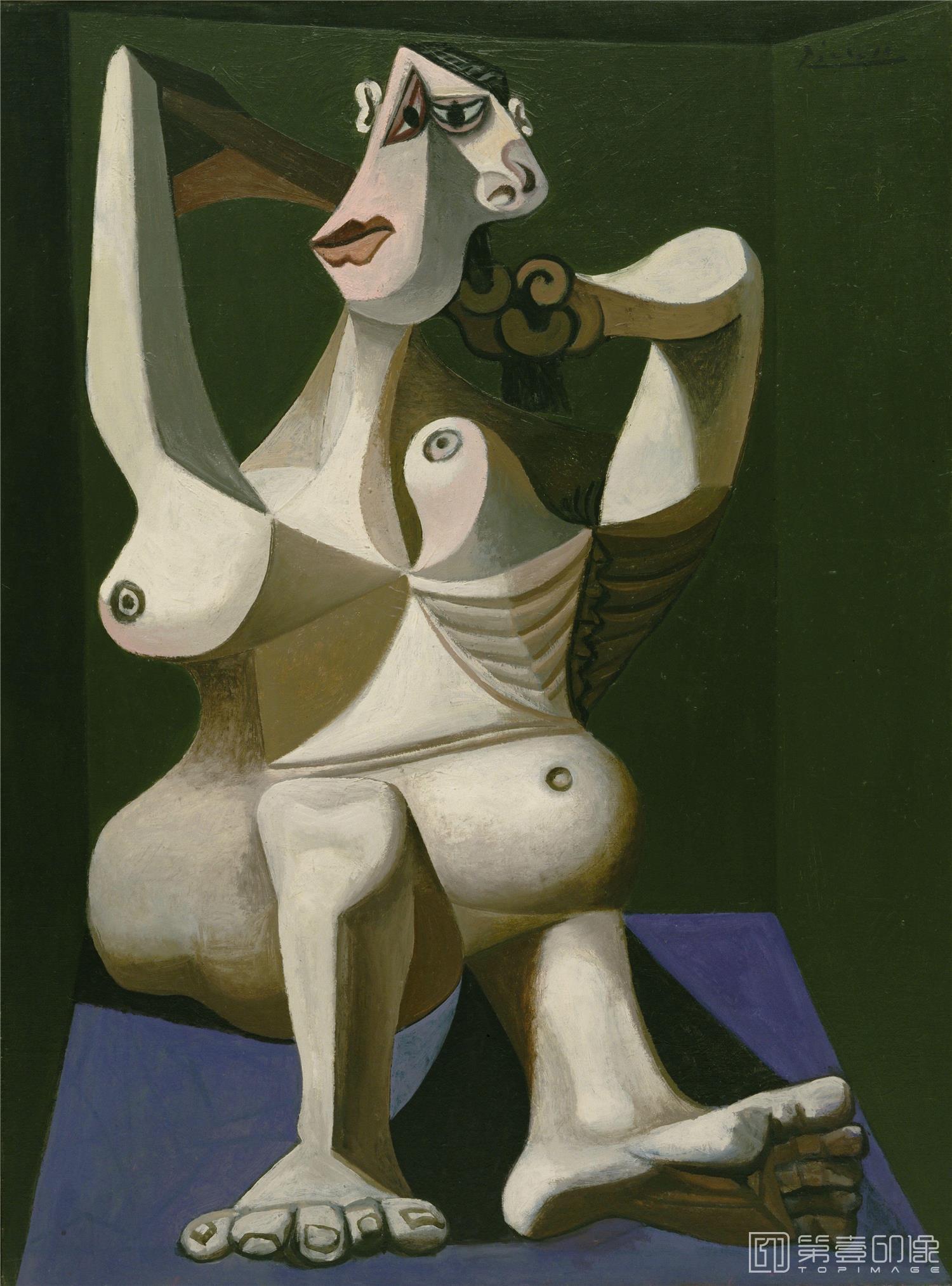 油画-巴勃罗·鲁伊斯·毕加索 Pablo Picasso作品集-016