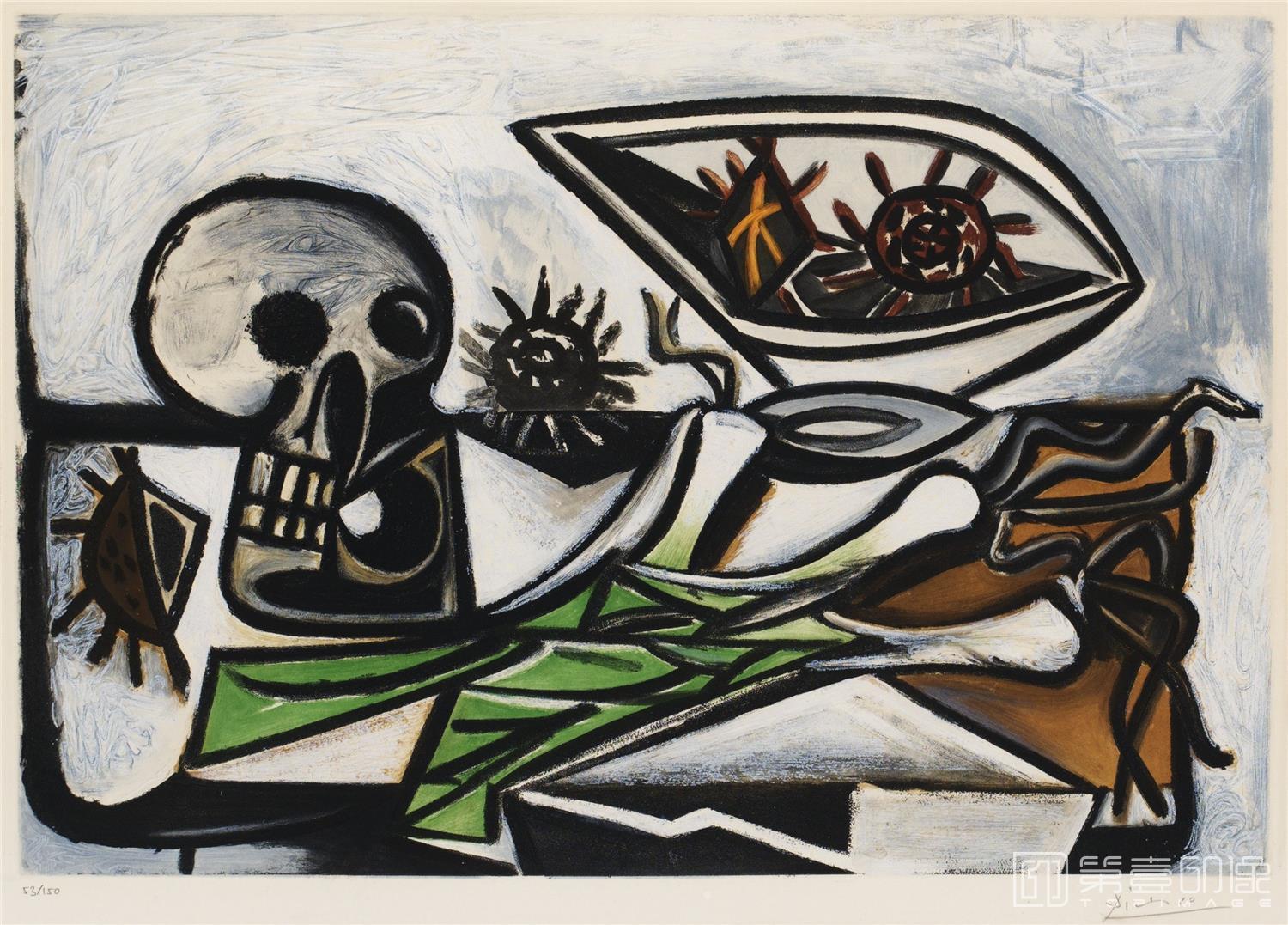 油画-巴勃罗·鲁伊斯·毕加索 Pablo Picasso作品集-126