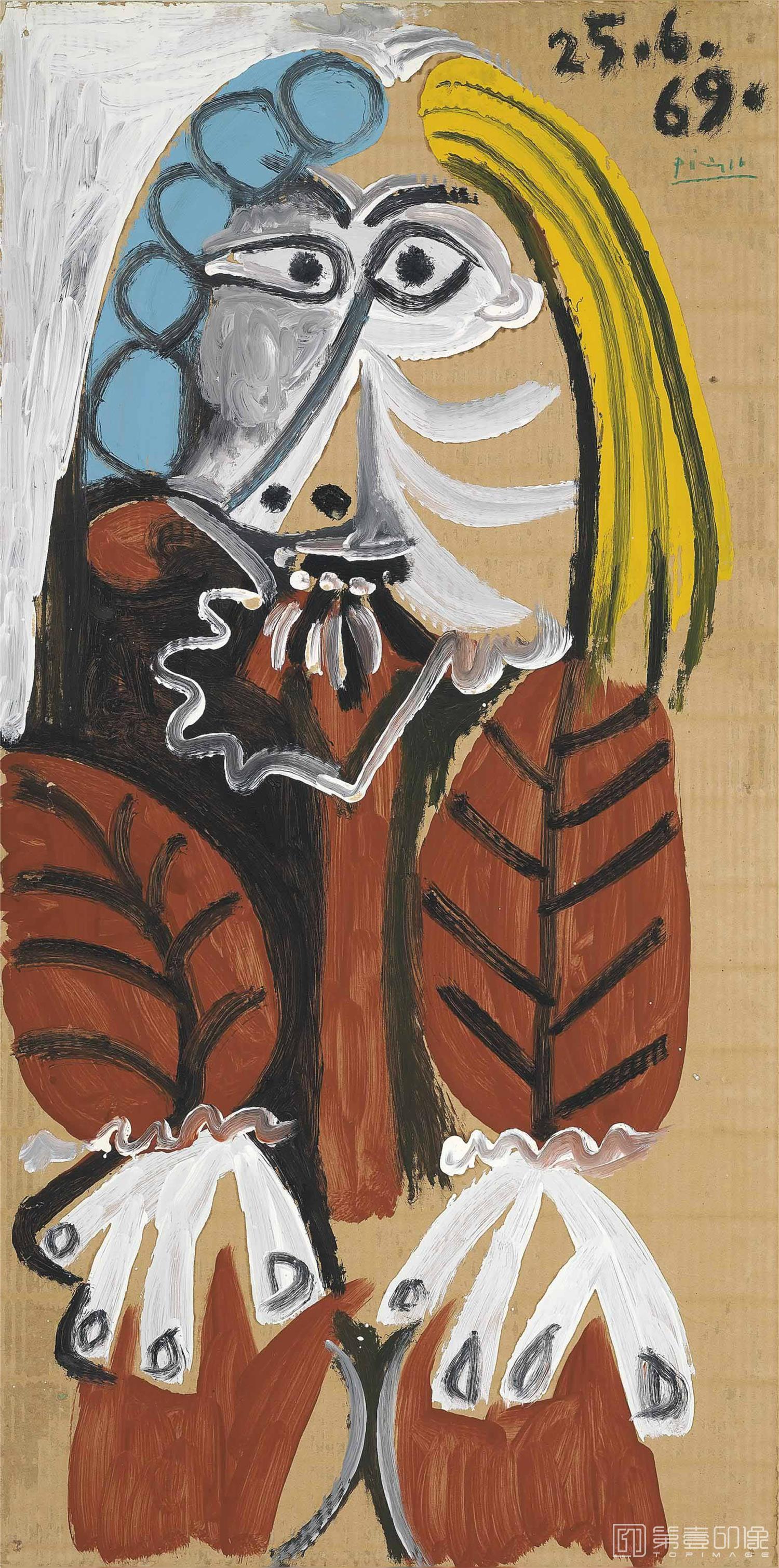 油画-巴勃罗·鲁伊斯·毕加索 Pablo Picasso作品集-128