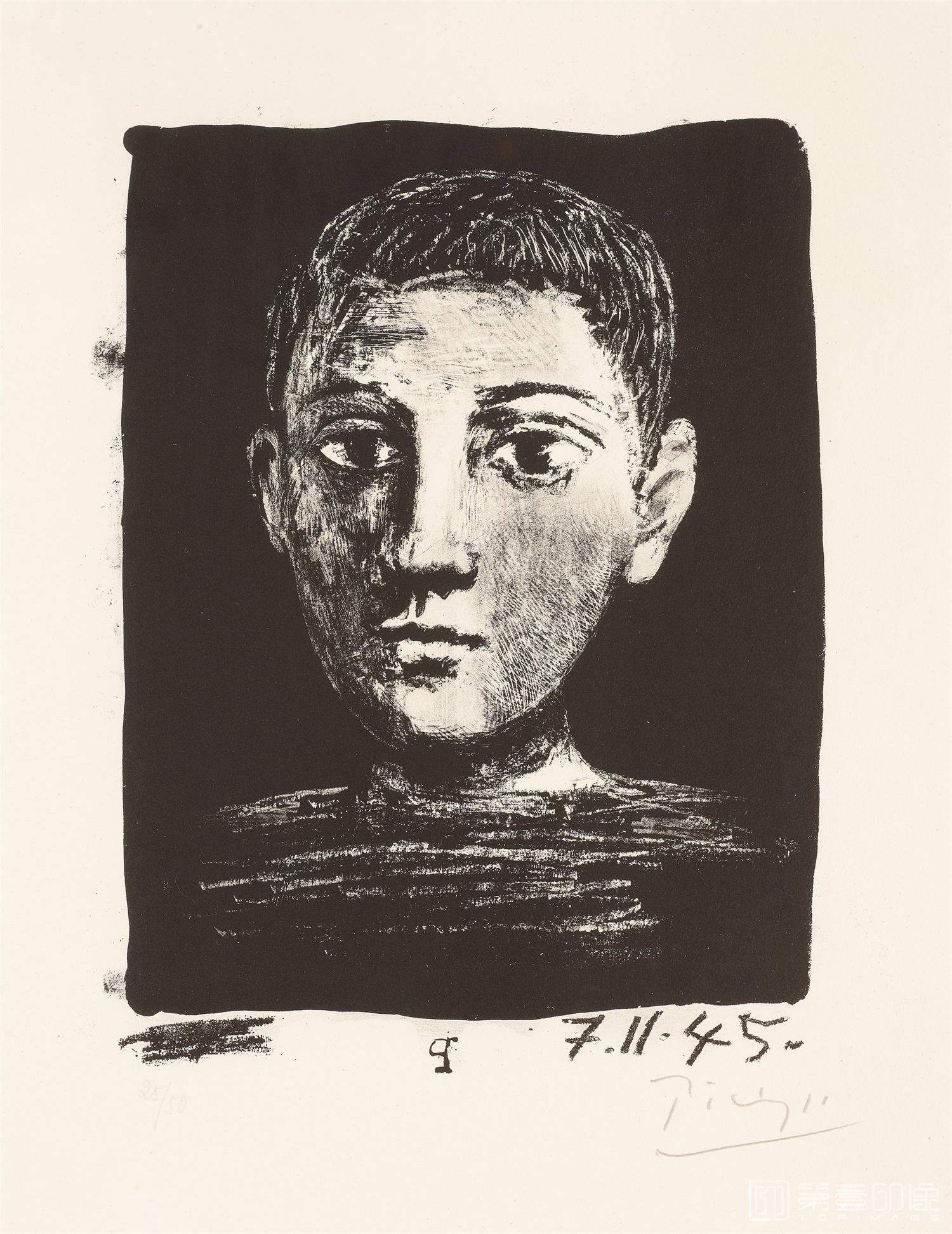 素描-巴勃罗·鲁伊斯·毕加索 Pablo Picasso作品集-266