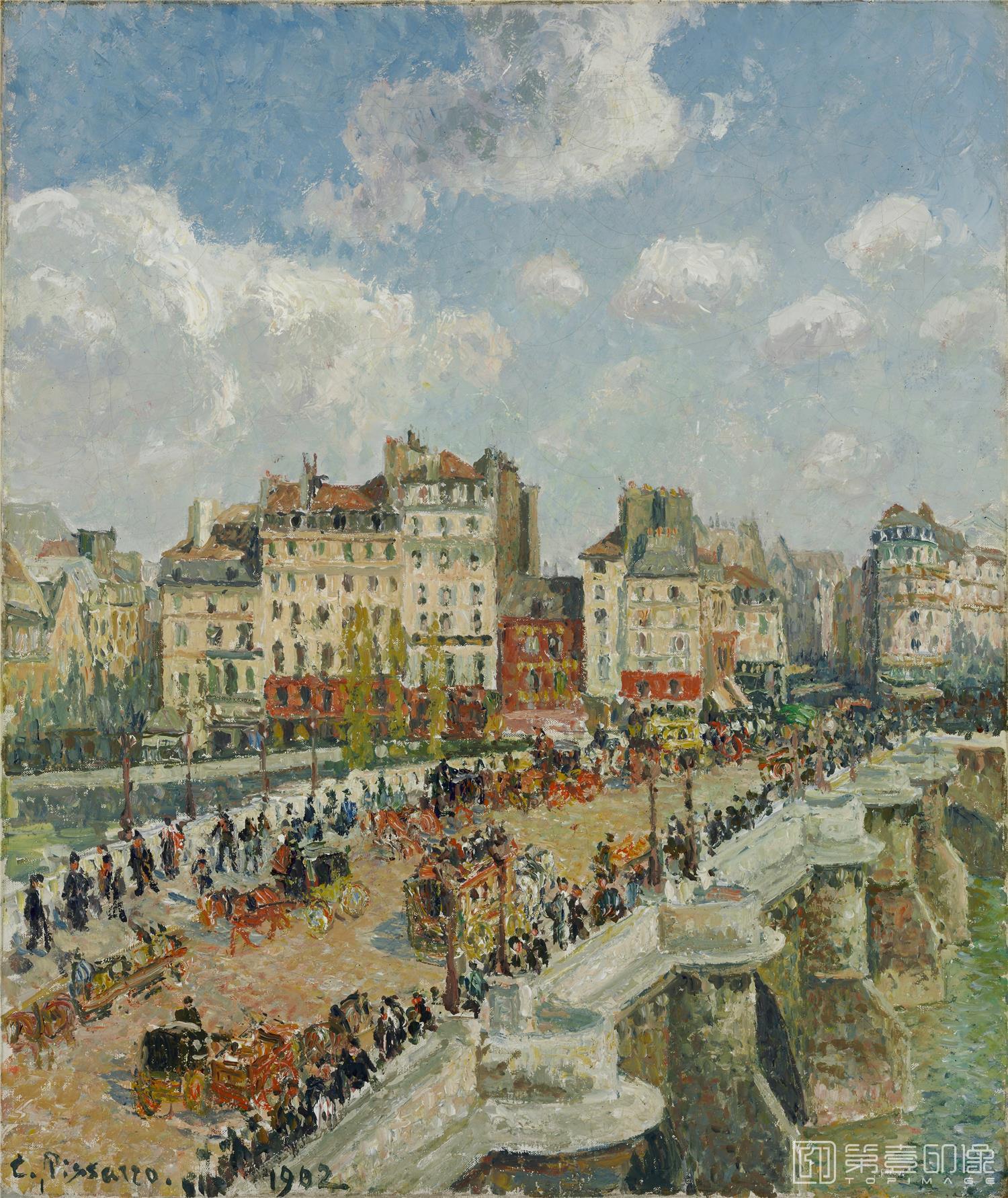 油画-卡米耶·毕沙罗 Camille Pissarro作品集-010