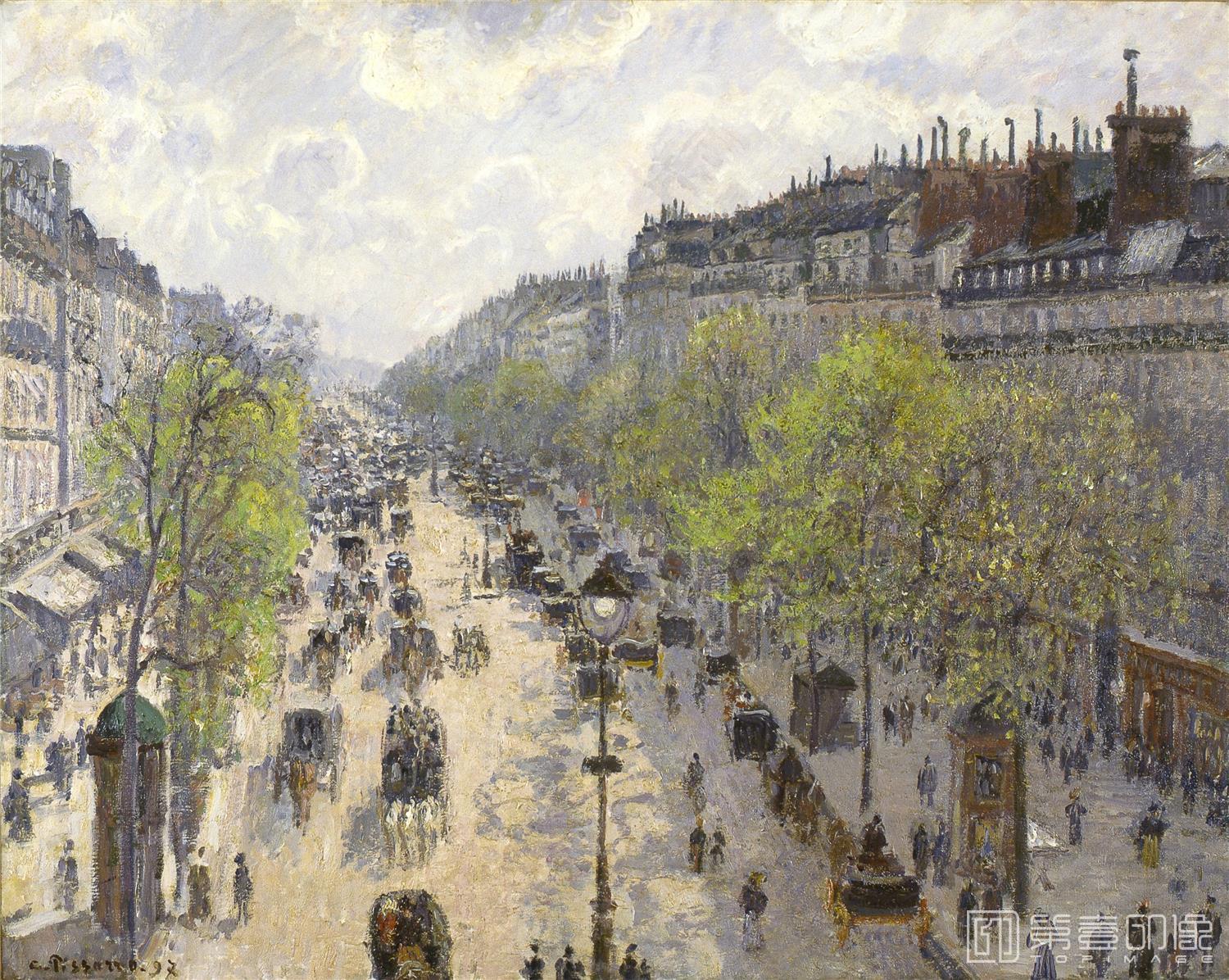 油画-卡米耶·毕沙罗 Camille Pissarro作品集-072