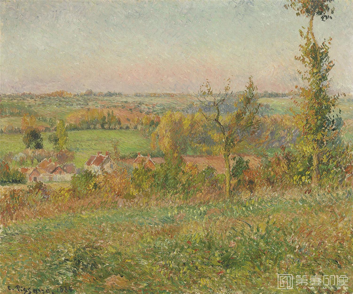 油画-卡米耶·毕沙罗 Camille Pissarro作品集-148