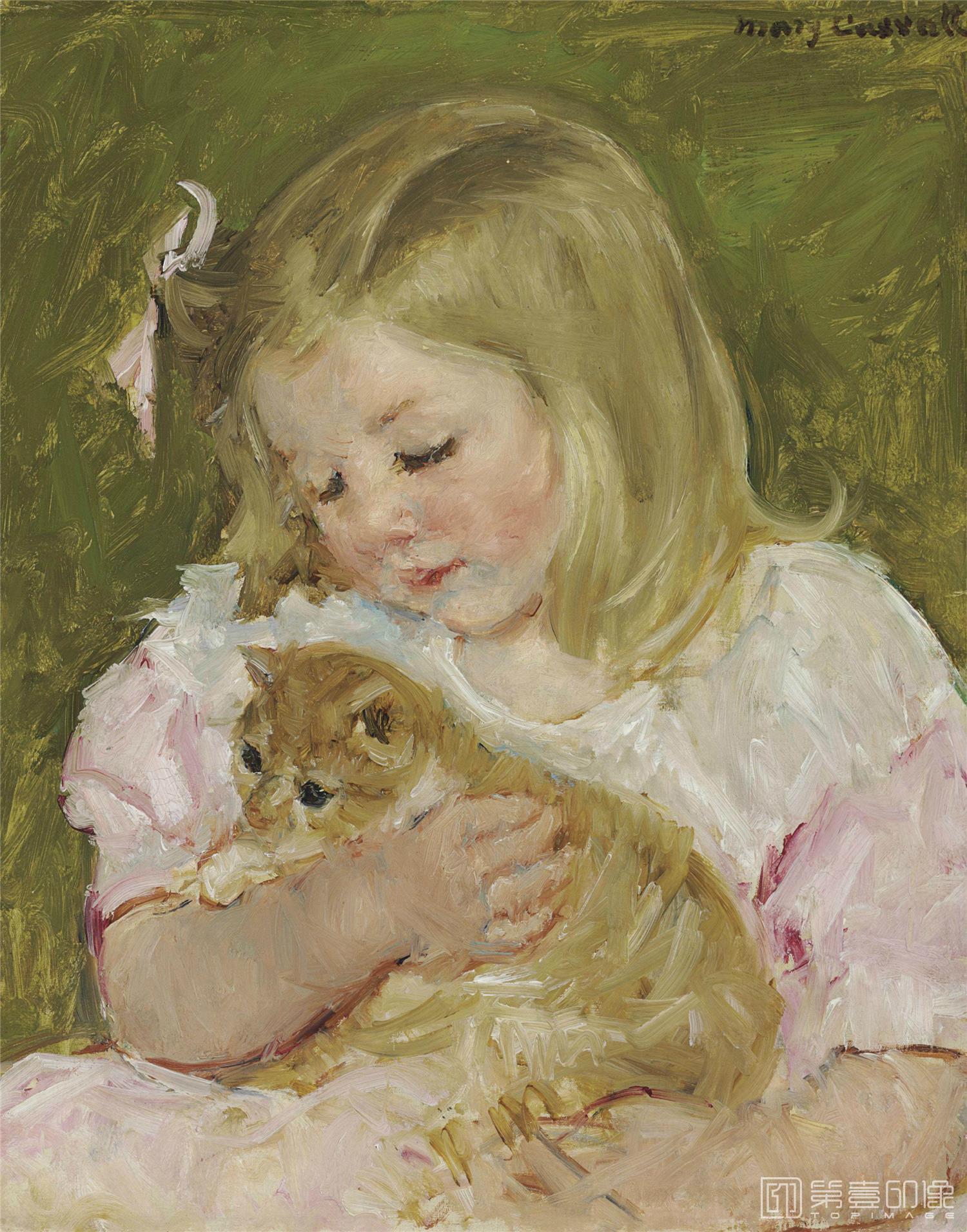 油画-玛丽·卡萨特 Mary Cassatt作品集-041