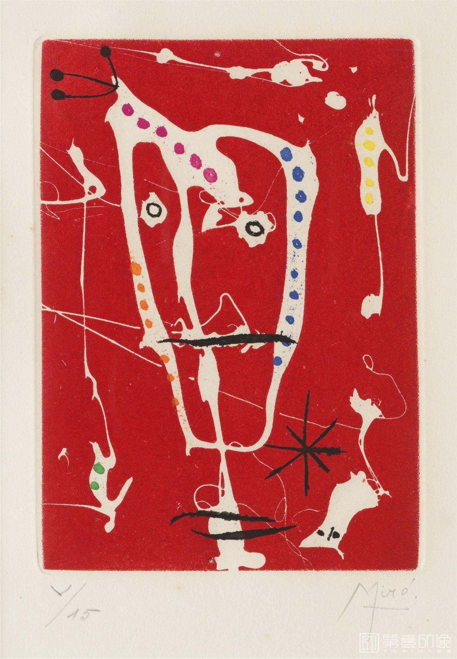 水彩画-胡安·米罗 JoanMiró作品集-144