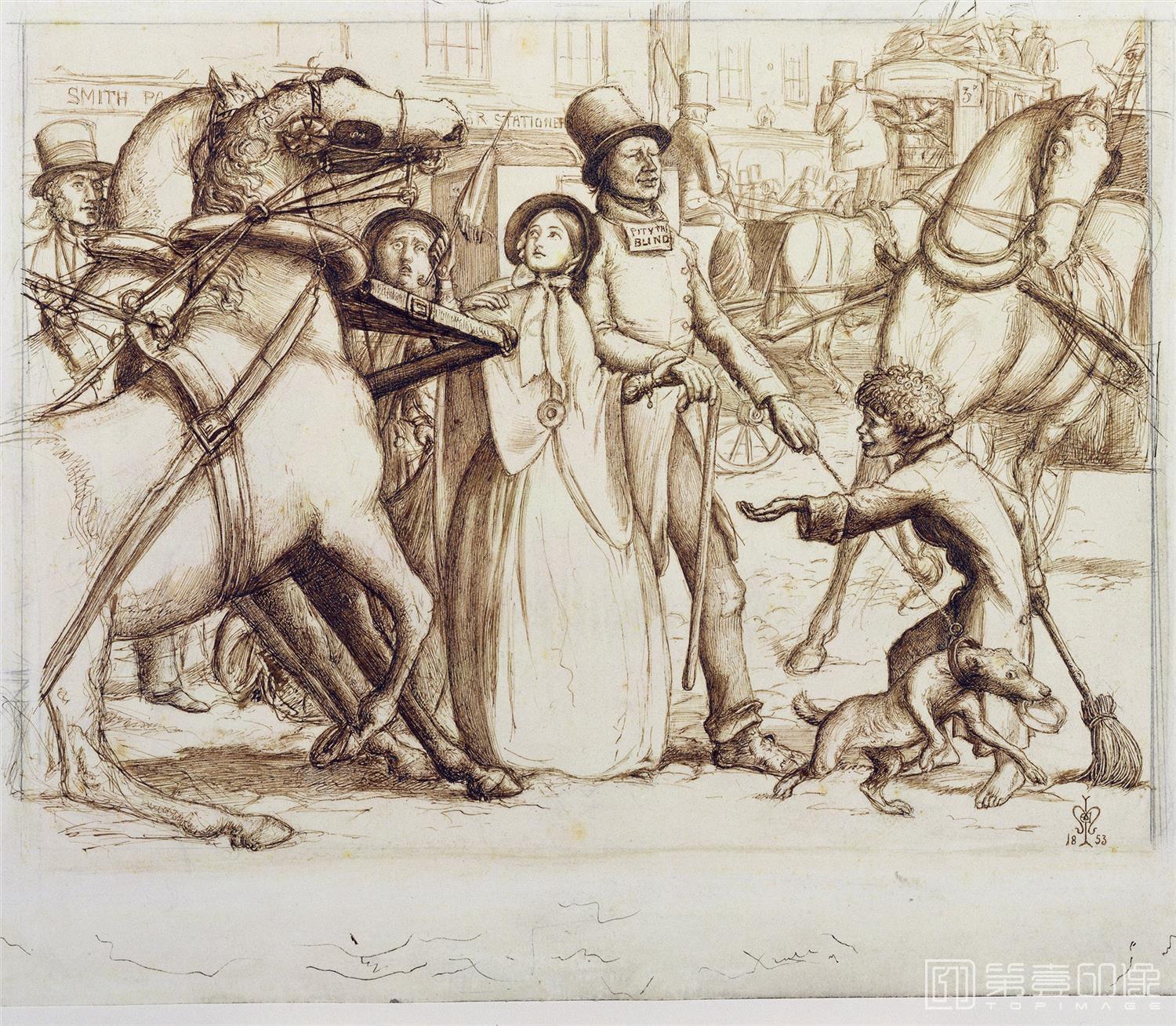 油画-约翰·埃弗里特·米莱斯 John Everett Millais作品集-29