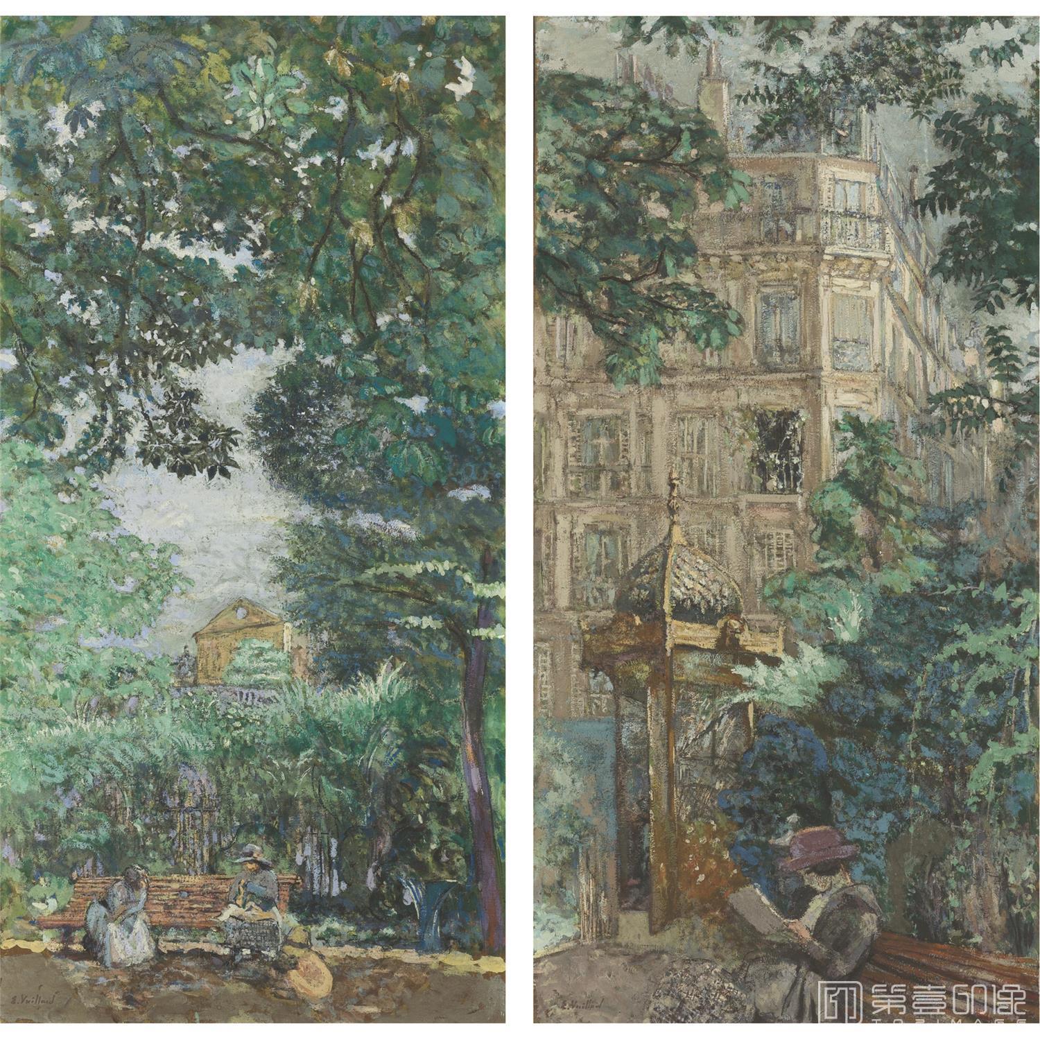 油画-爱德华·让·维亚尔 Edouard Vuillard作品集-135