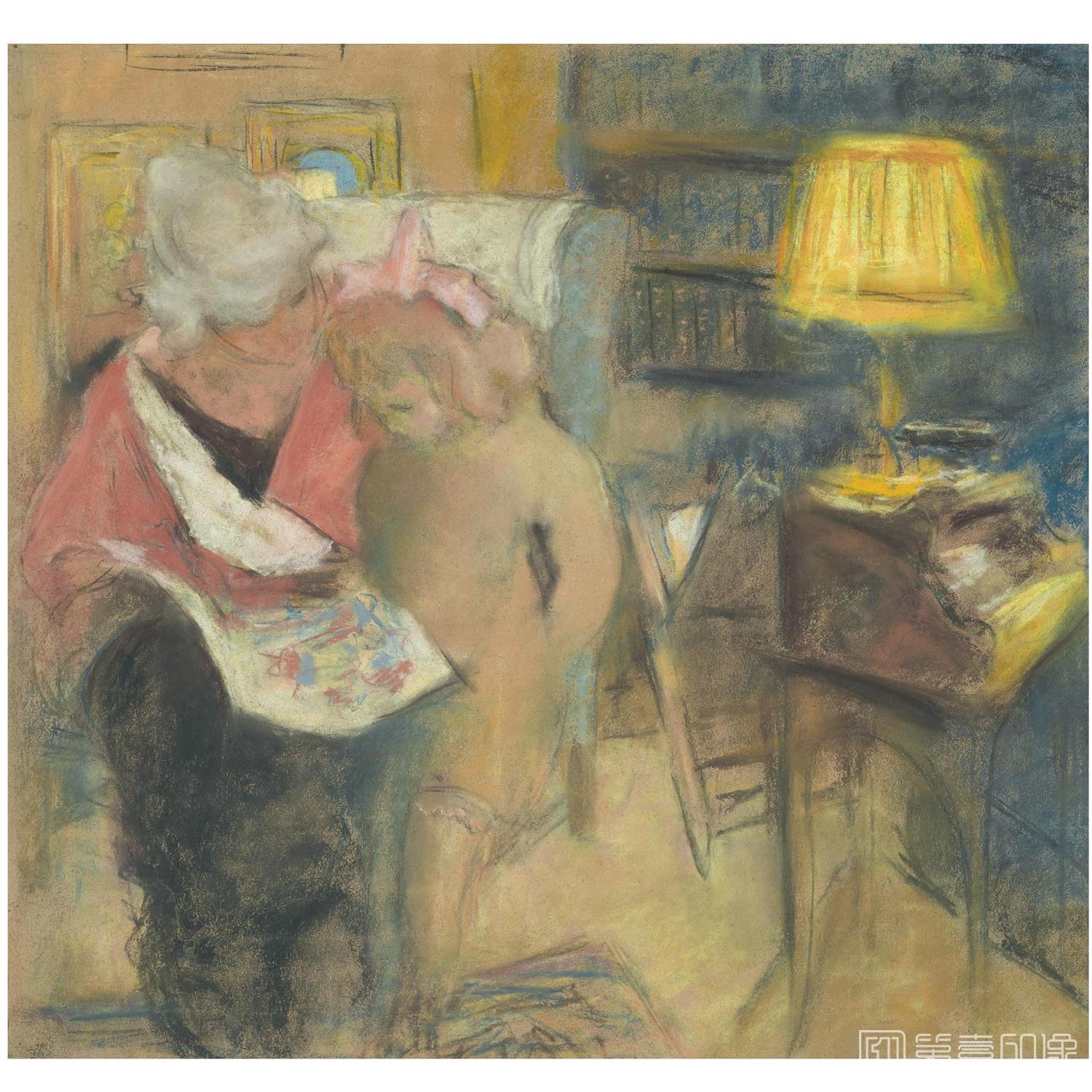 油画-爱德华·让·维亚尔 Edouard Vuillard作品集-150