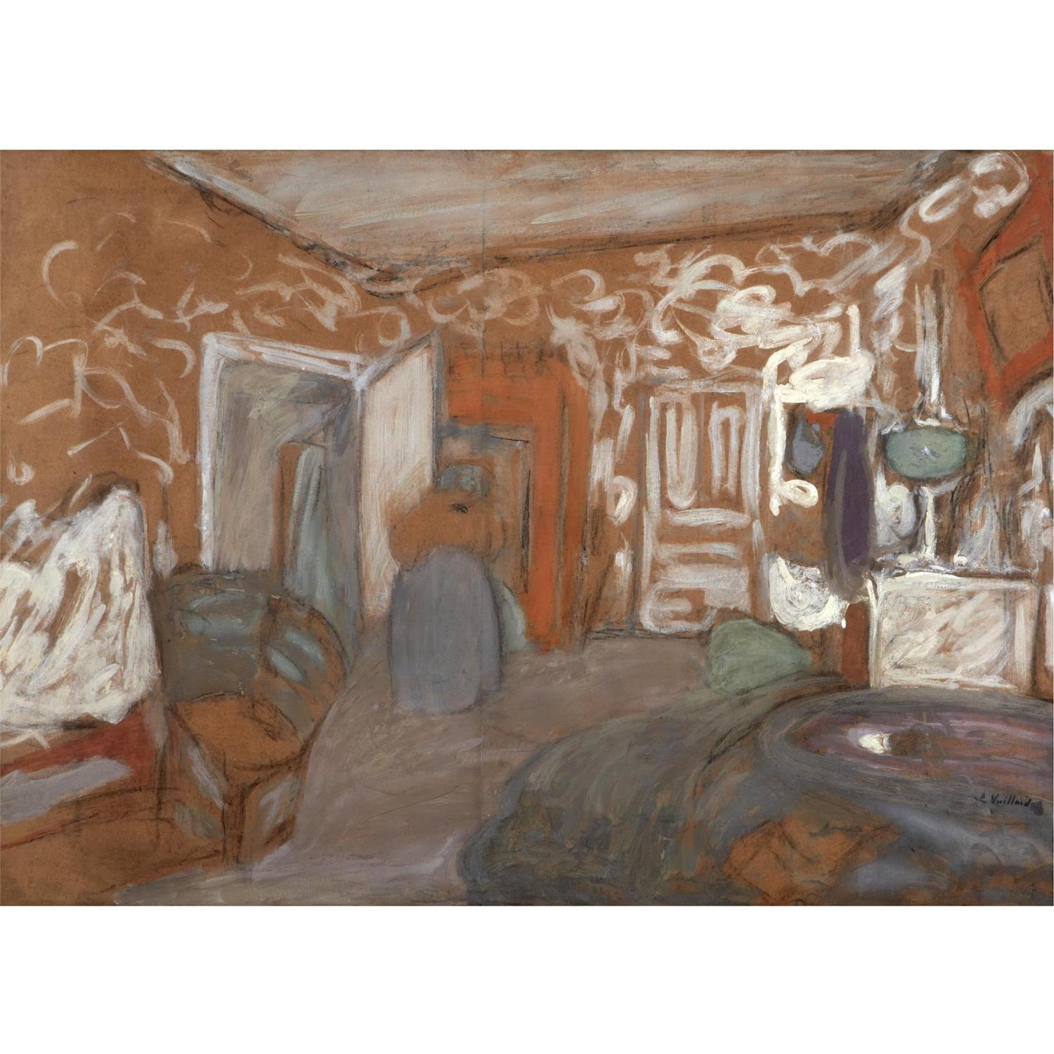油画-爱德华·让·维亚尔 Edouard Vuillard作品集-155