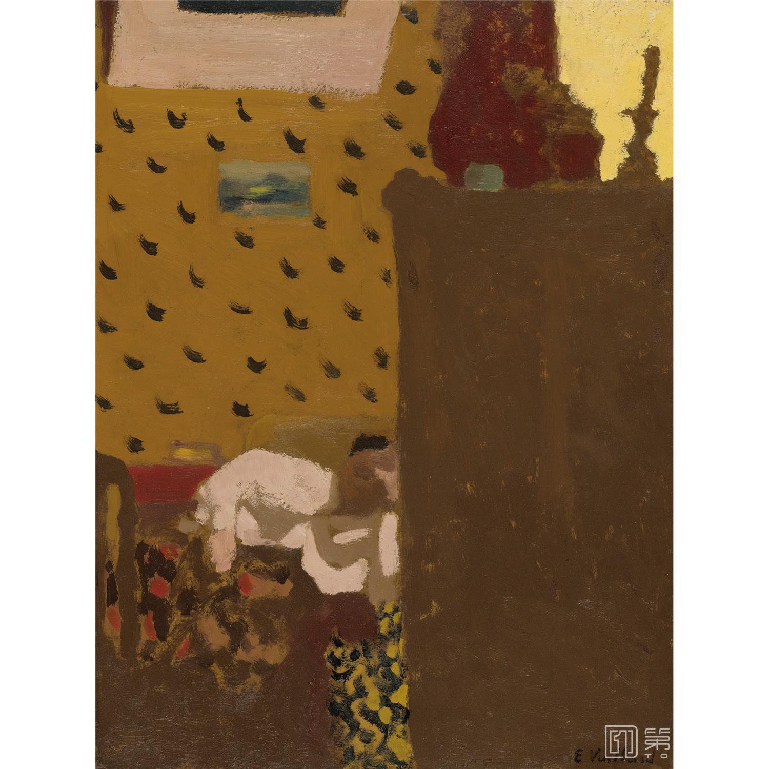 油画-爱德华·让·维亚尔 Edouard Vuillard作品集-160