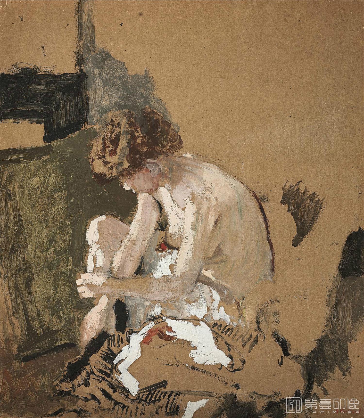 油画-爱德华·让·维亚尔 Edouard Vuillard作品集-193