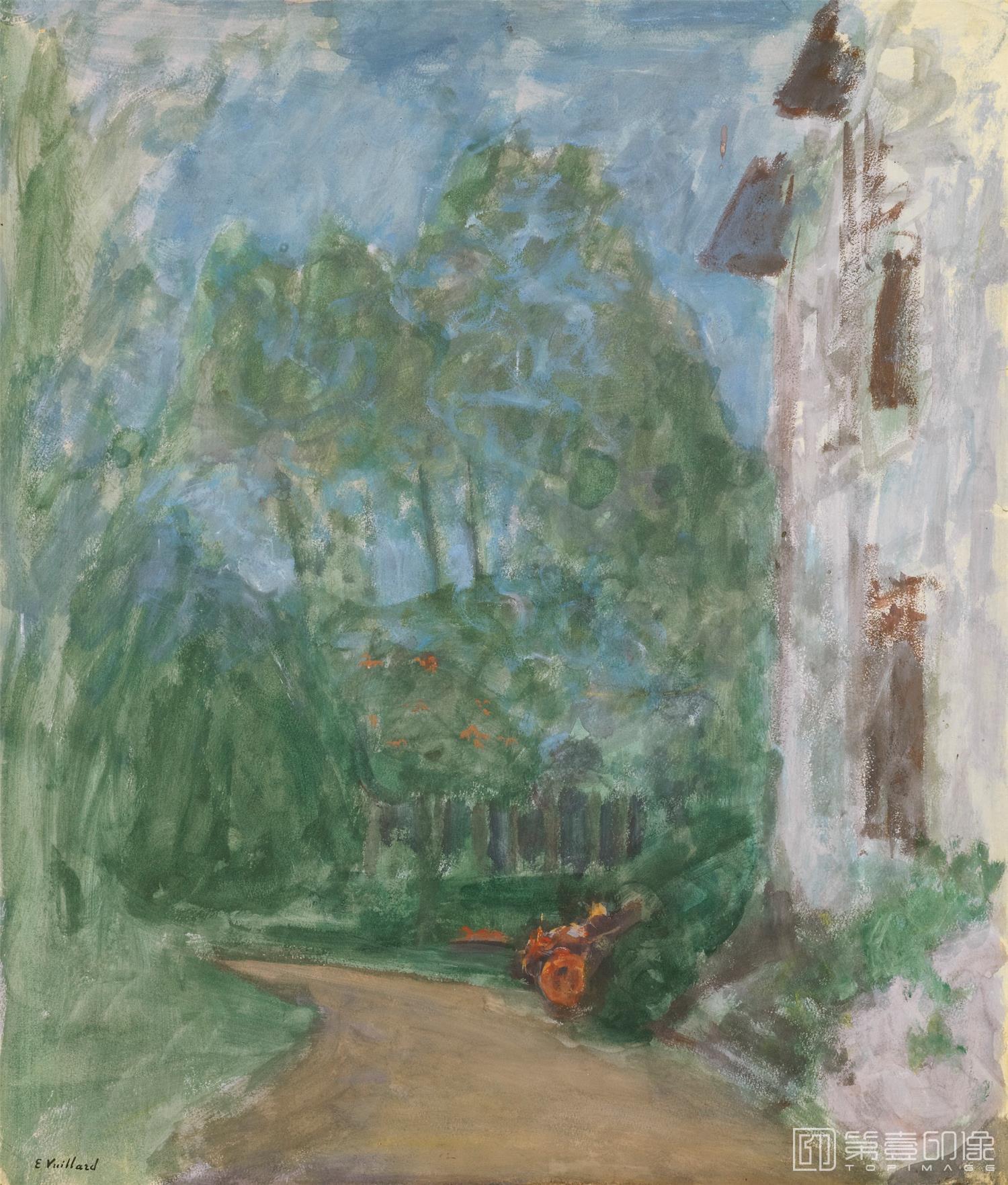 油画-爱德华·让·维亚尔 Edouard Vuillard作品集-194