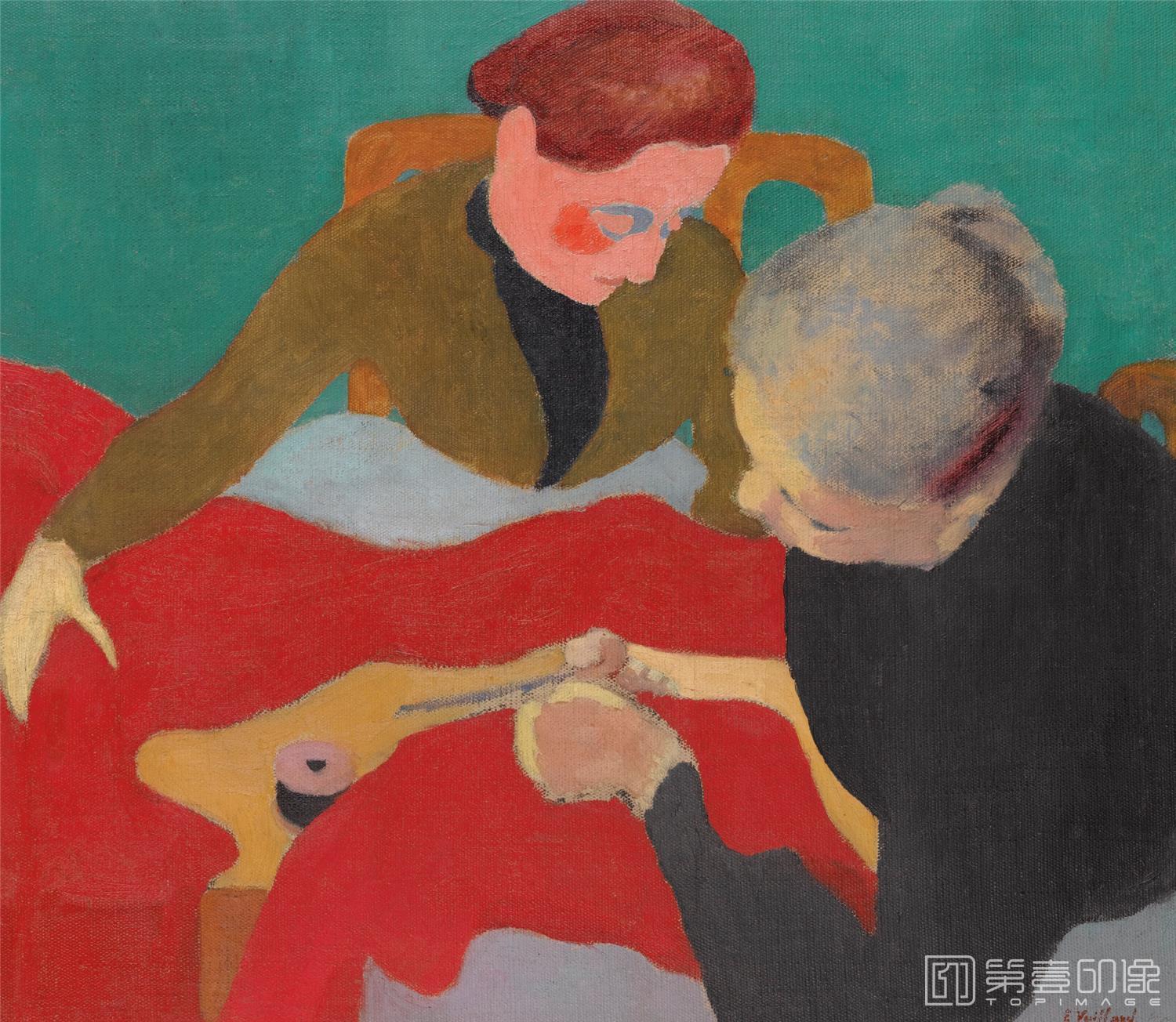 水彩画-爱德华·让·维亚尔 Edouard Vuillard作品集-195